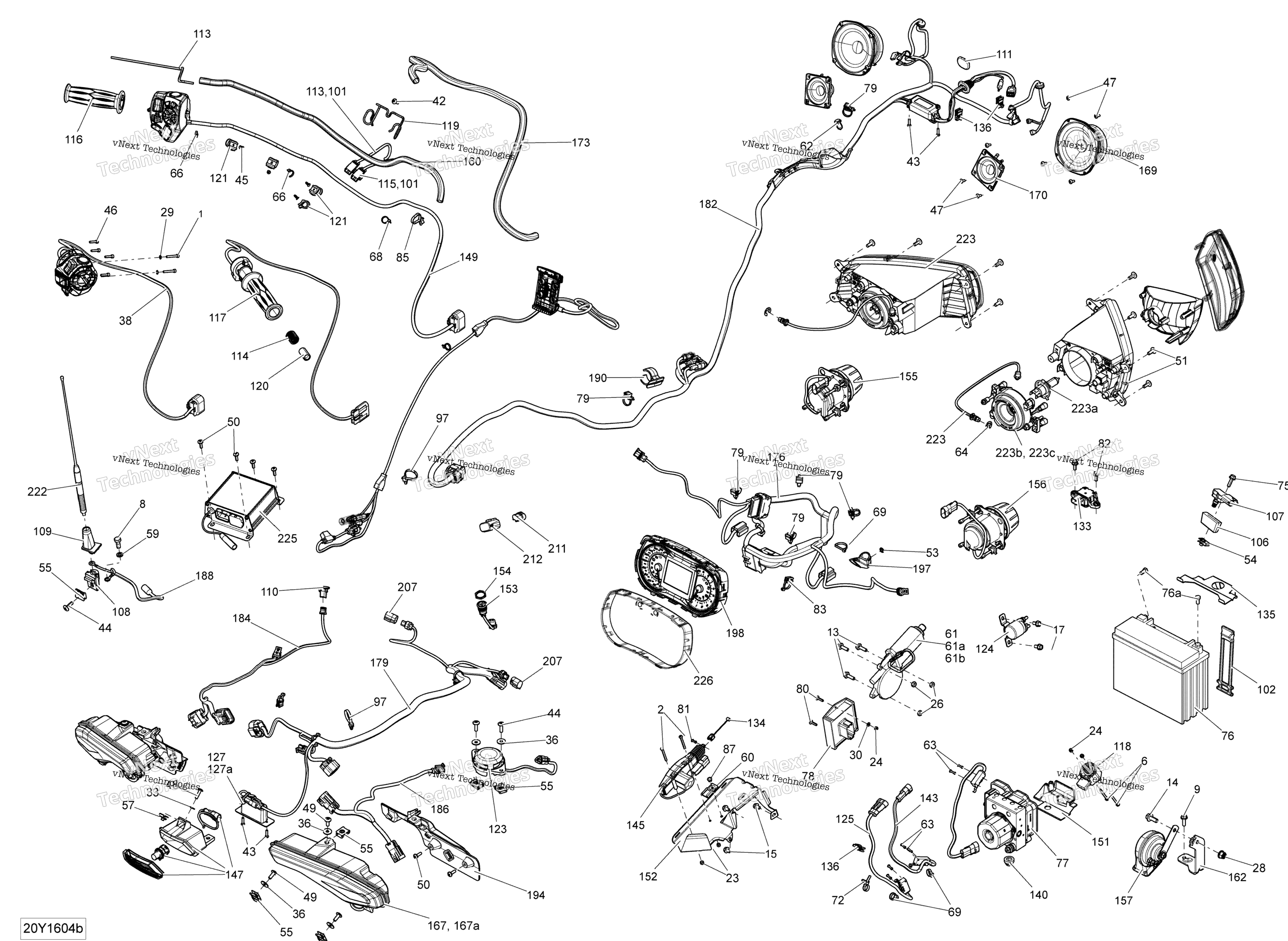 Электрооборудование System - Package T-Ltd - Headlamp And Accessories