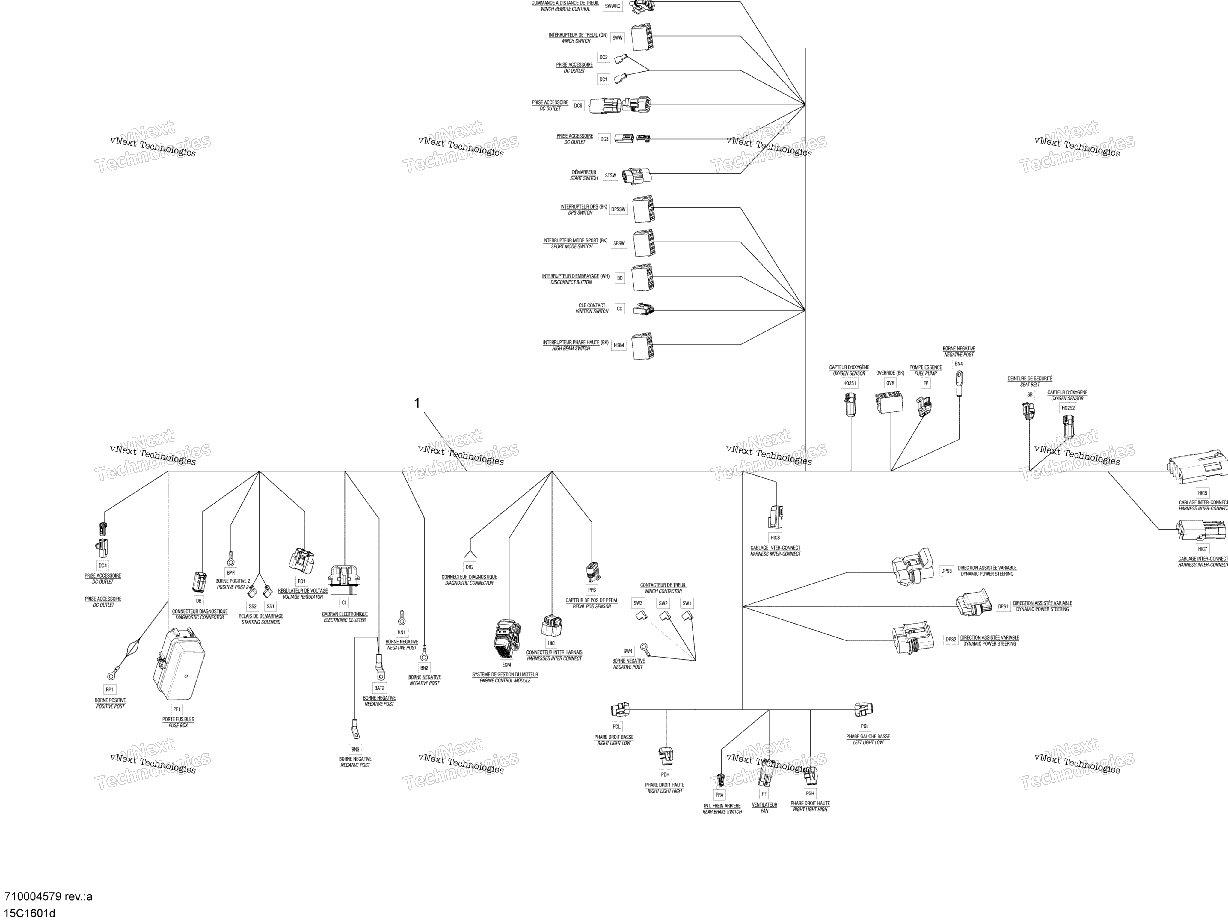 Электрооборудование Harness Assy - Except Max