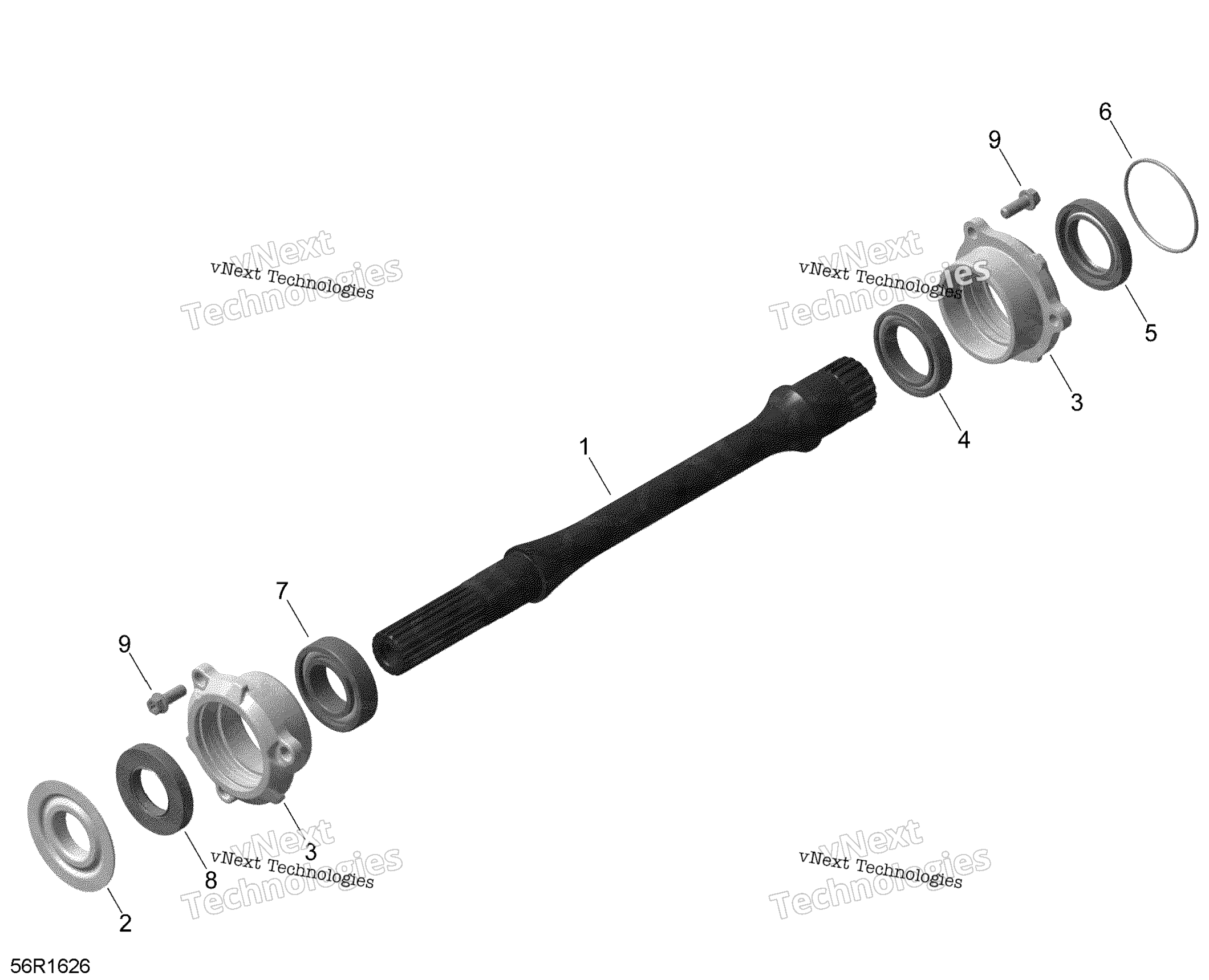 Привод Shaft - Turbo