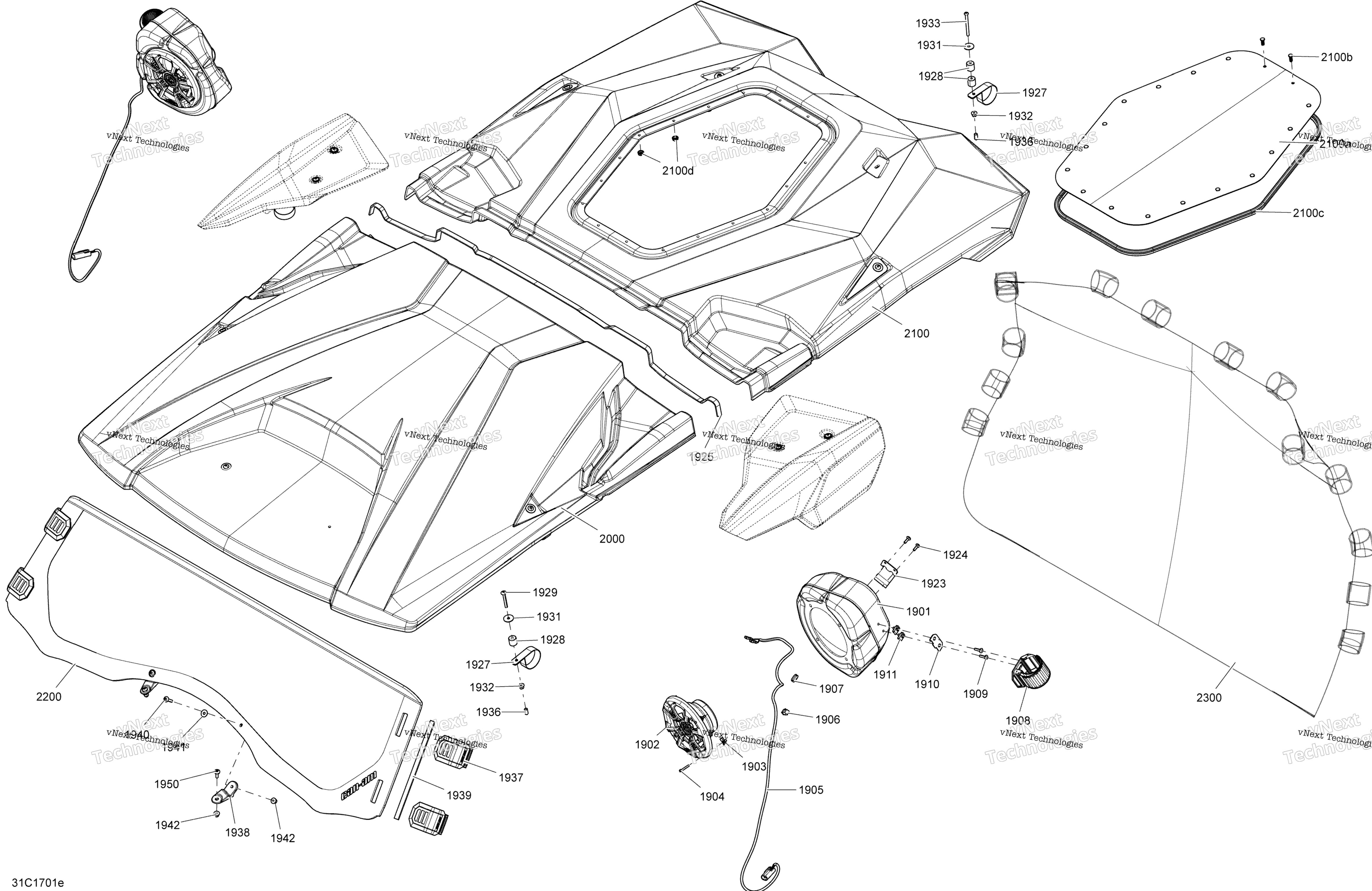 кузов и аксессуары Max, Parts пакет Ltd