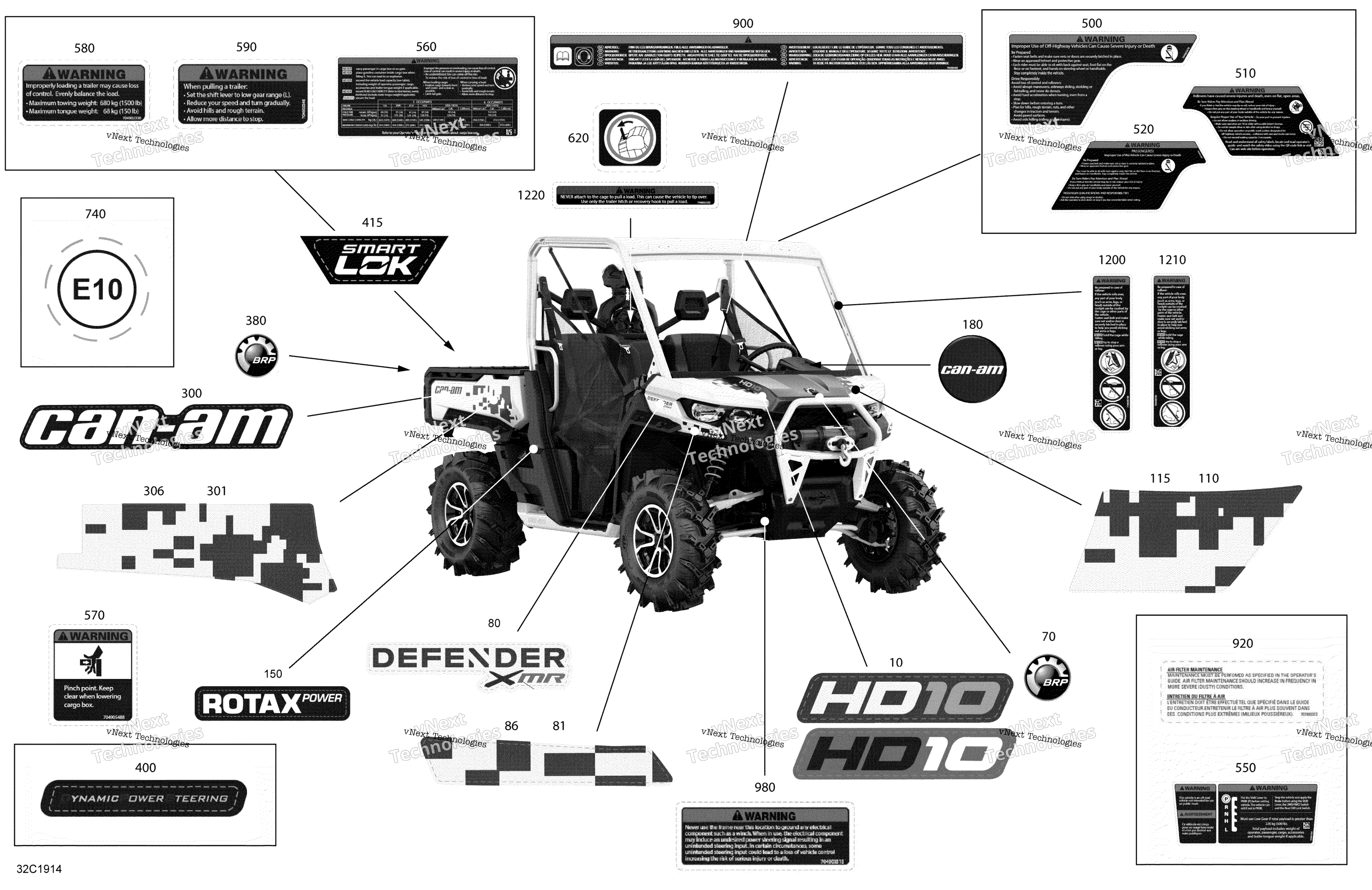 Наклейки - Hd10 - Xmr