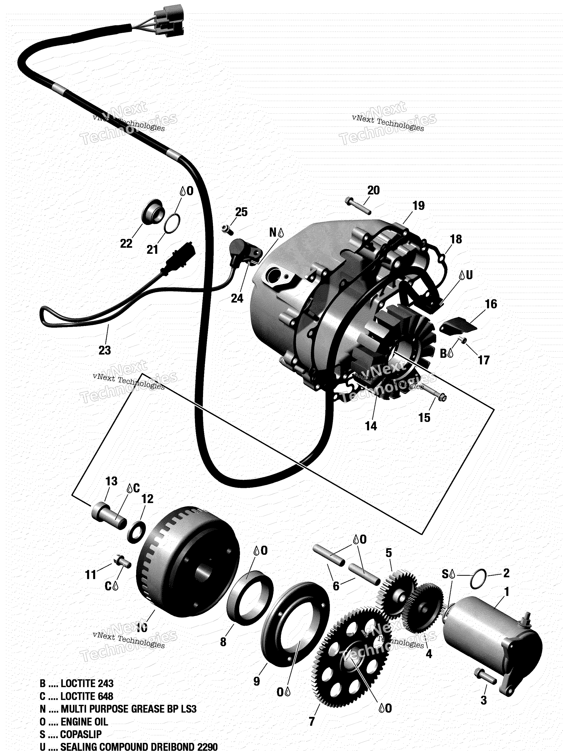 Магнето And Electric Starter