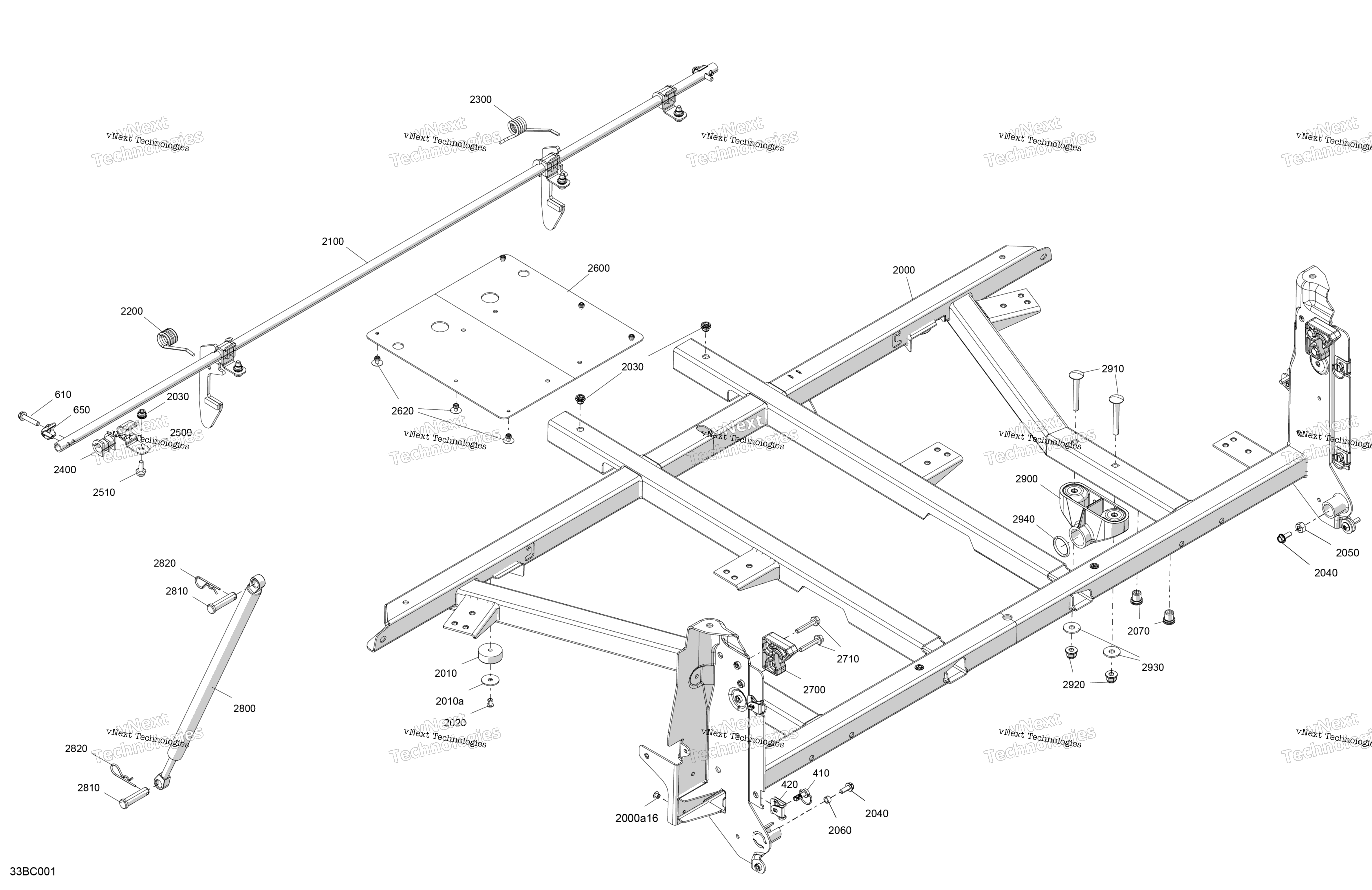 кузов багажник Lower Section