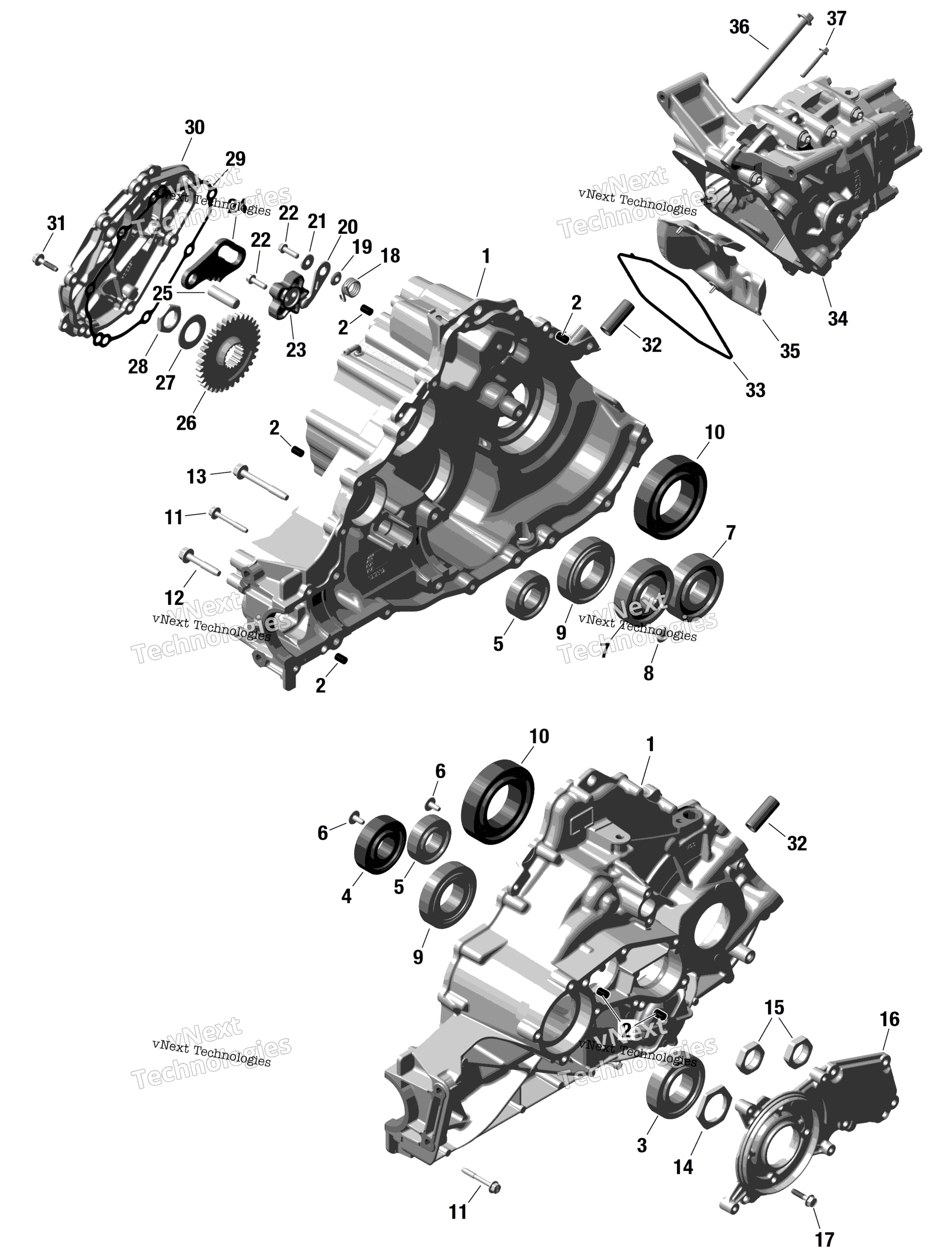 Rotax Gearbox 1
