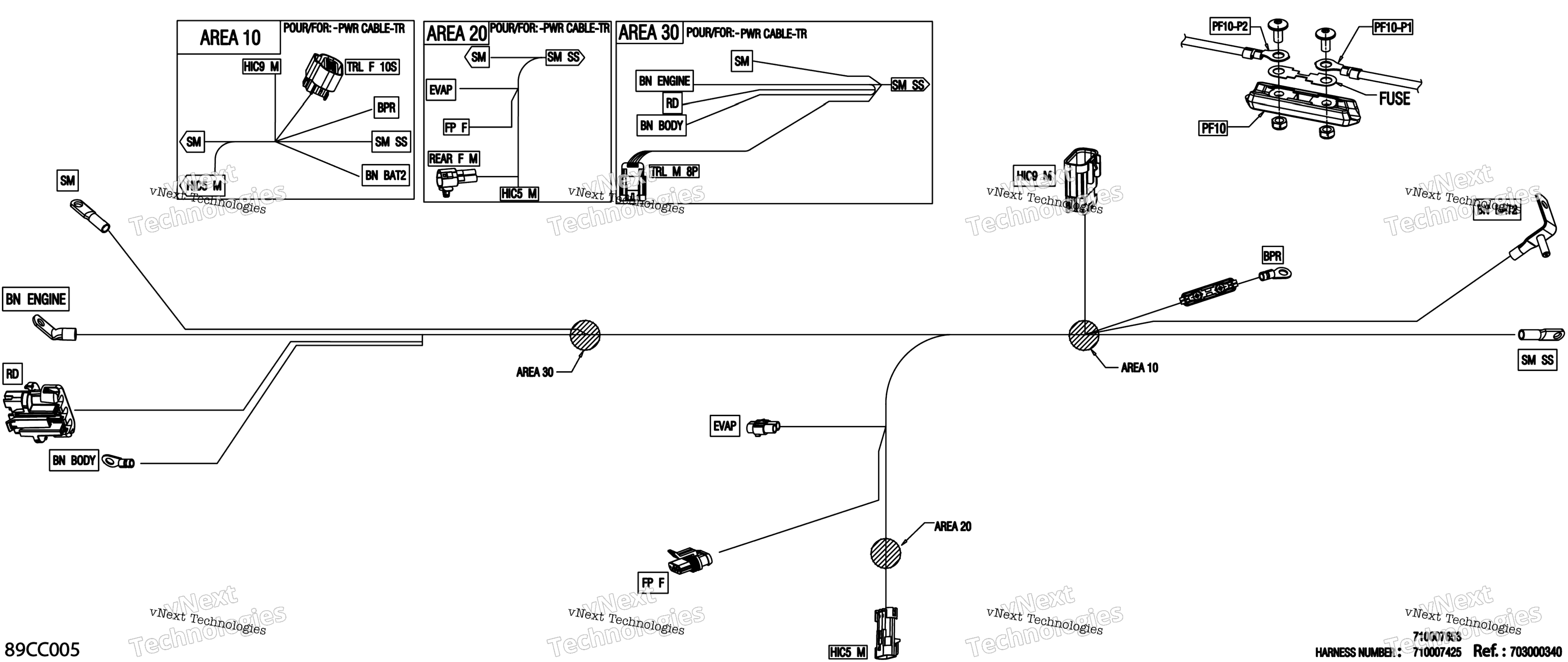 Электрооборудование - Wiring Voltage Regulator - 710007653