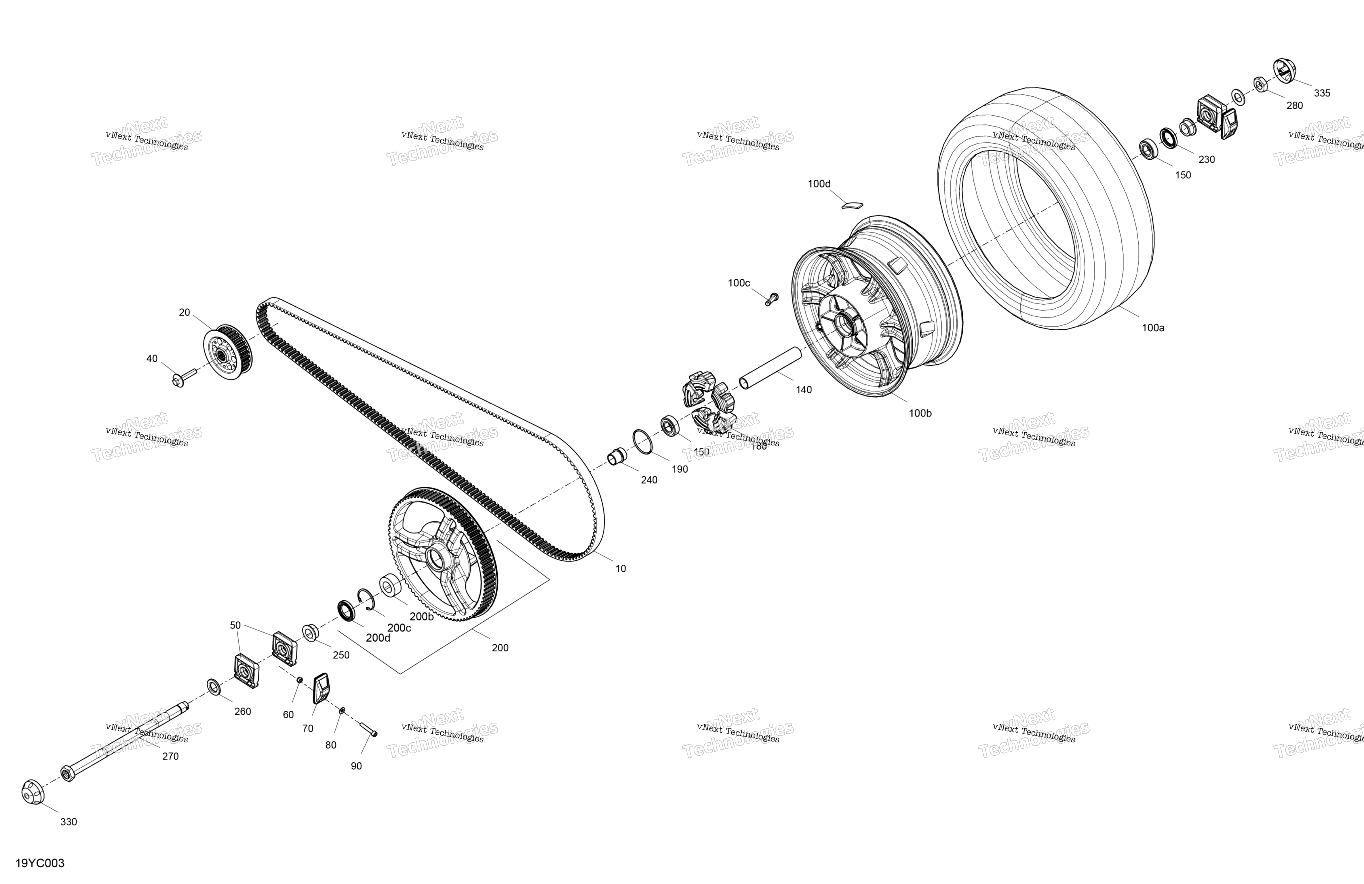 Привод - Rear - Common Parts