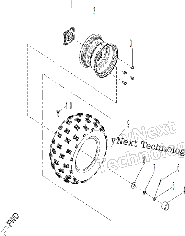 Привод - Rear Wheel Xxc