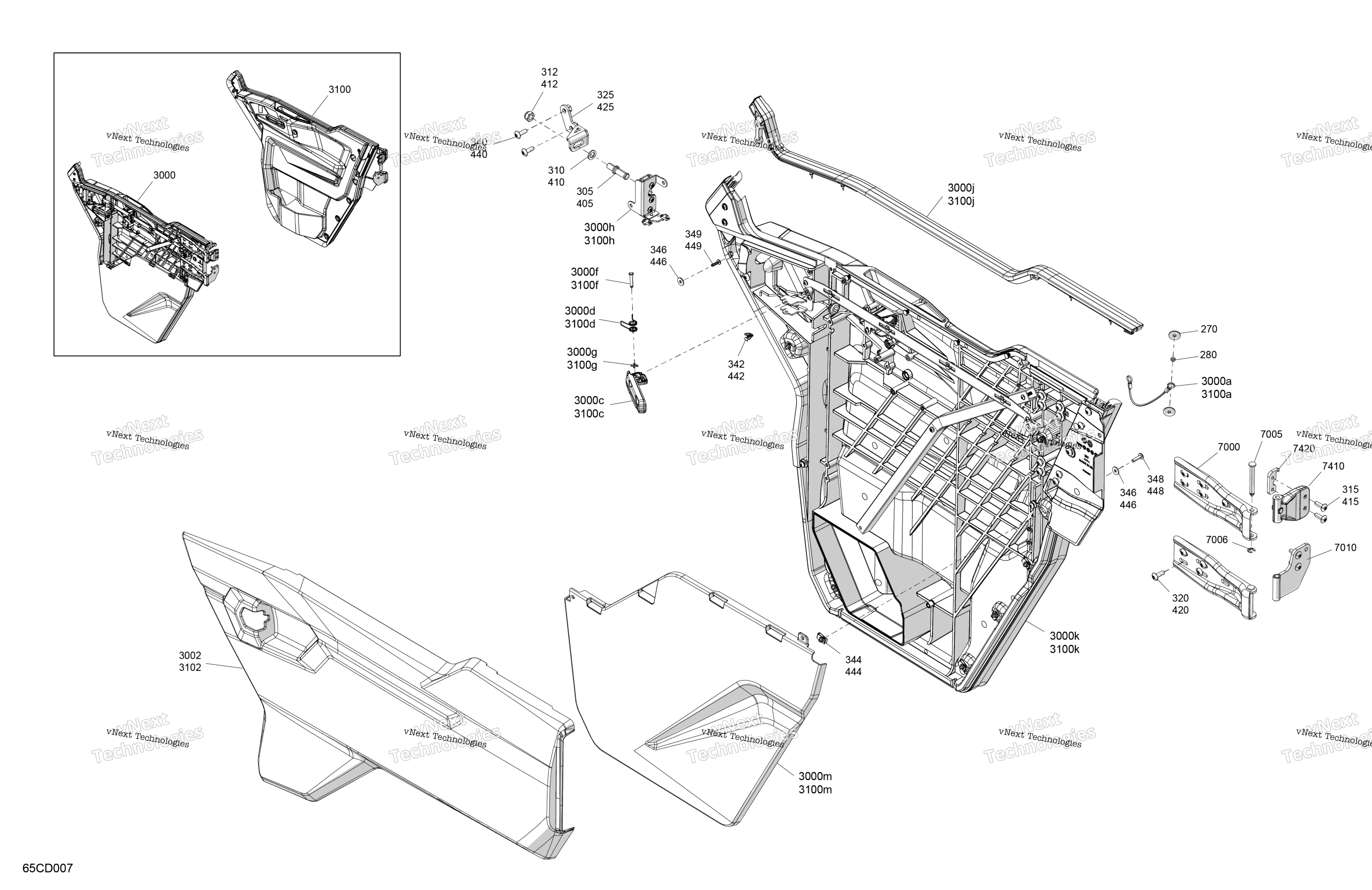 Enclosure Cab Doors