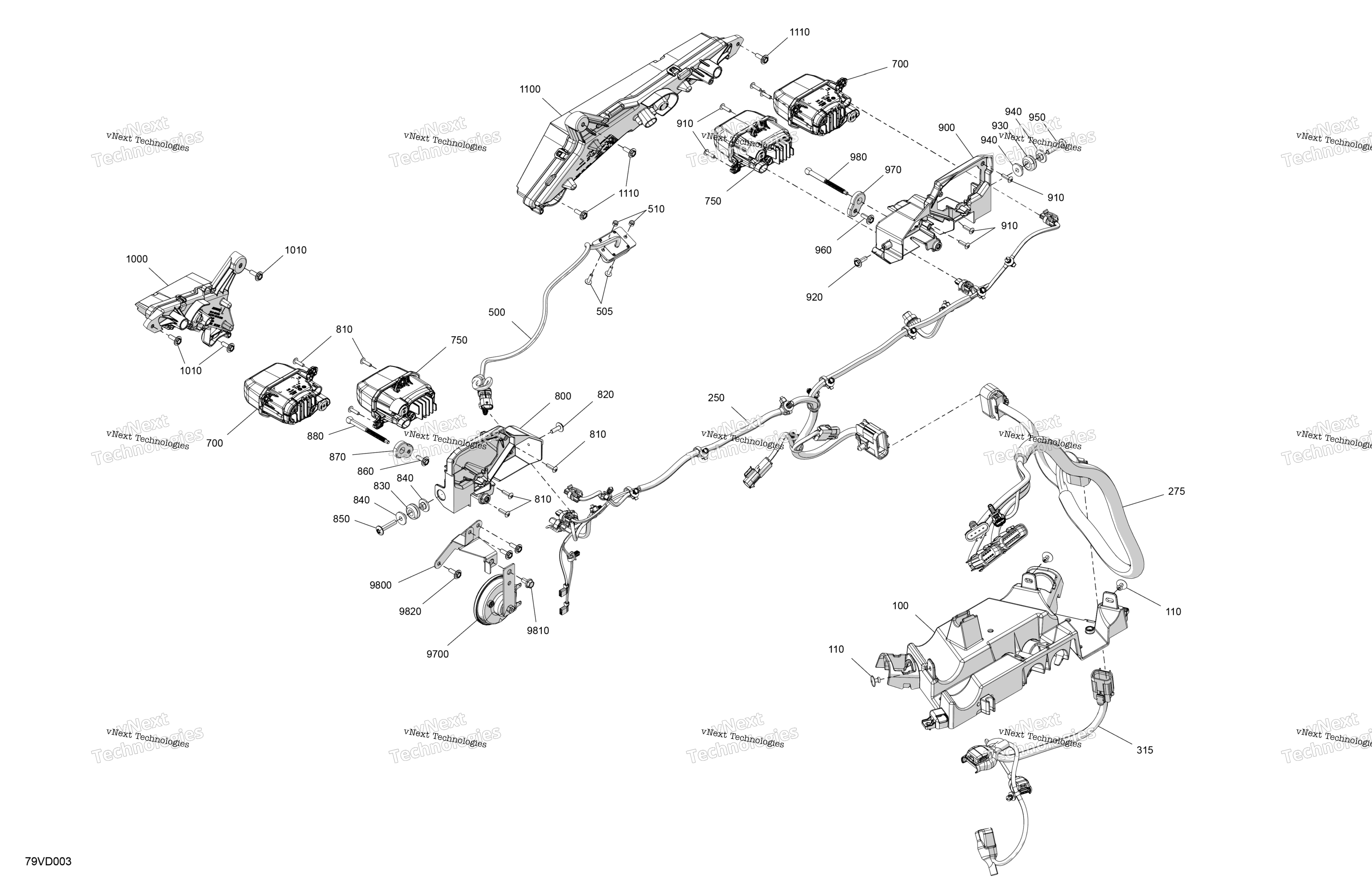 Электрооборудование - Front Section