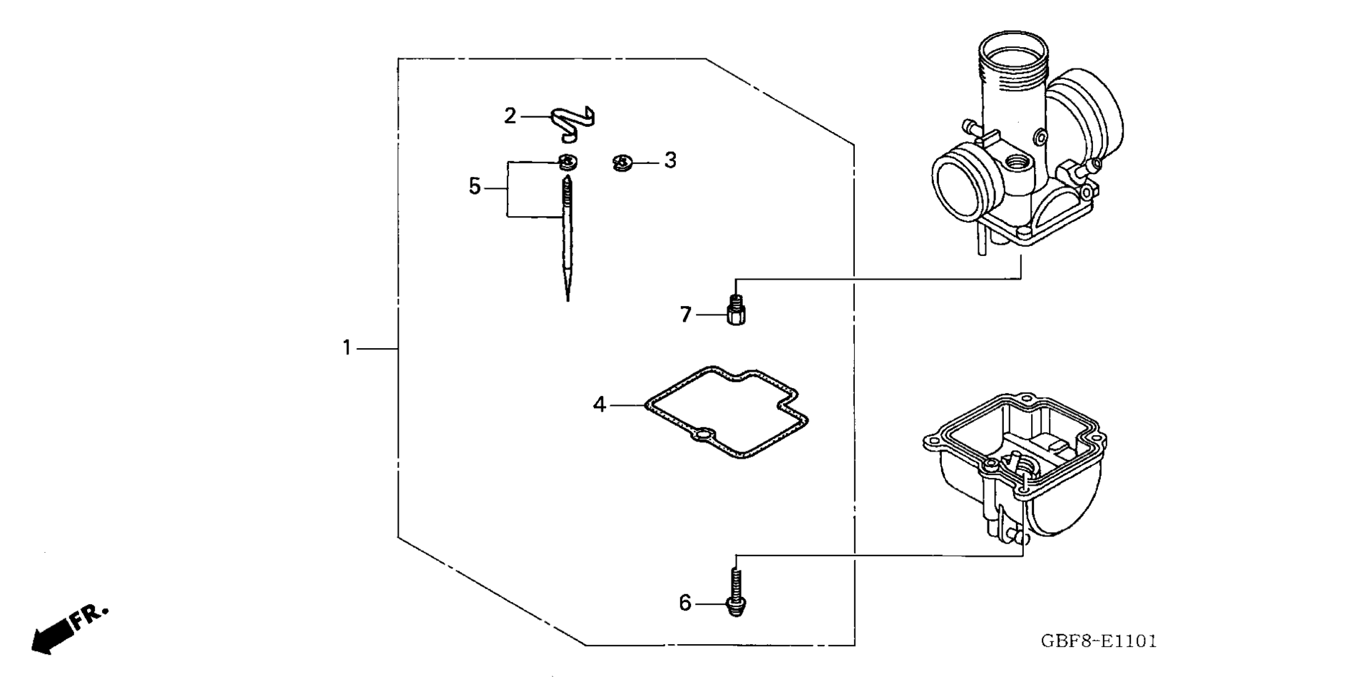 Карбюратор OPTIONAL KIT ('03-'04)