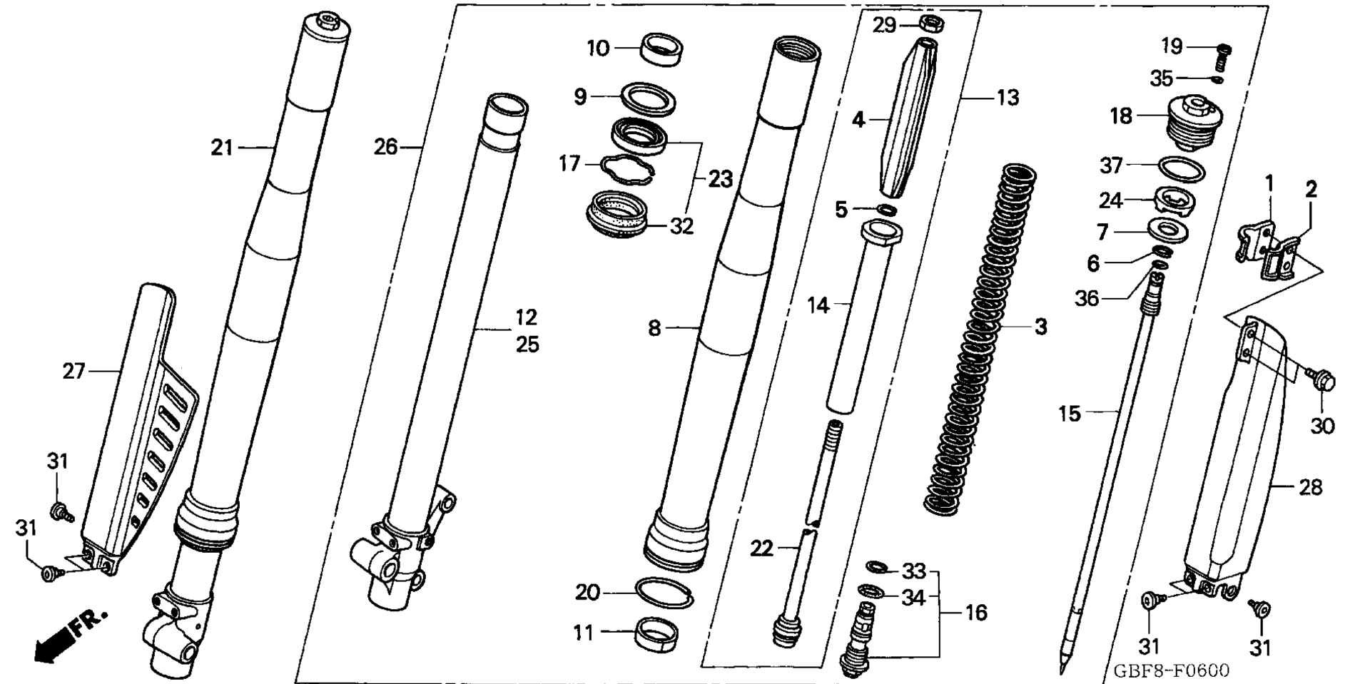 Передняя вилка