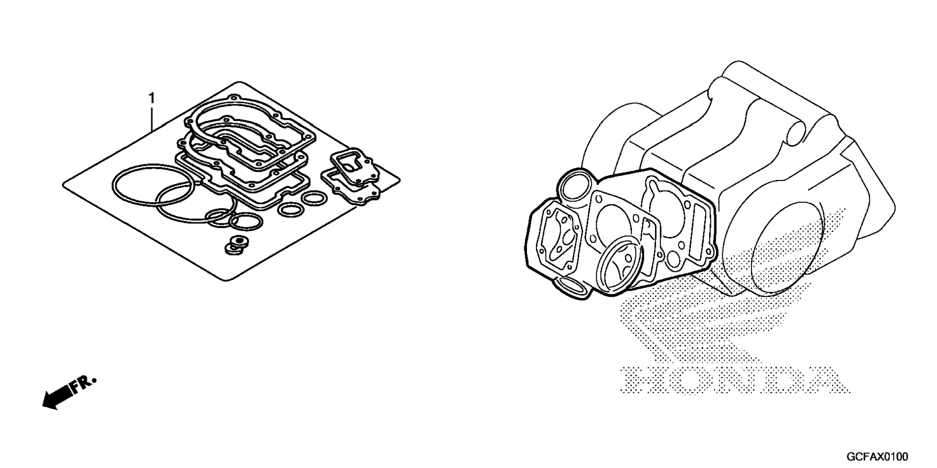 GASKET комплект A