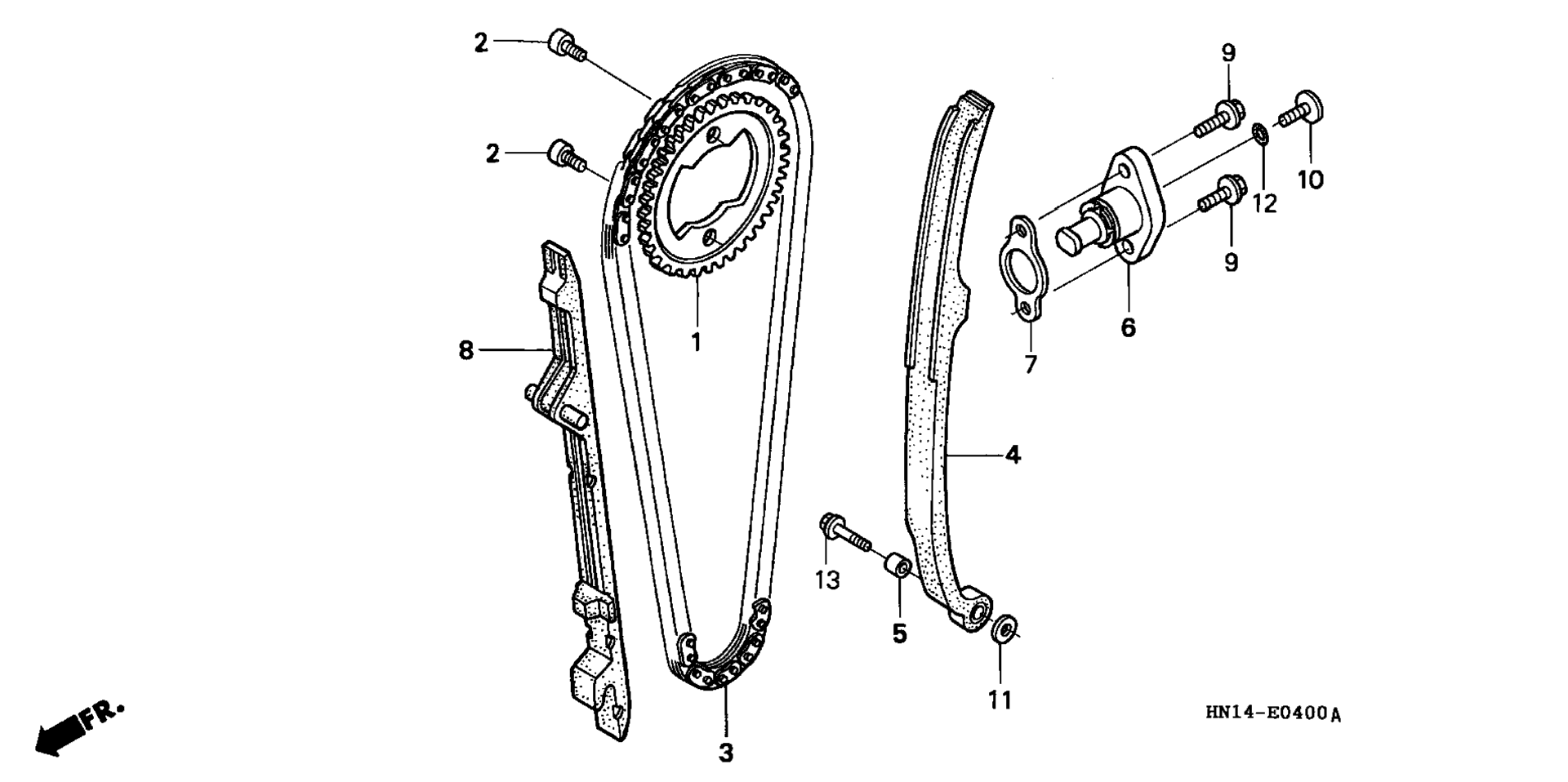 кулачок цепь / TENSIONER