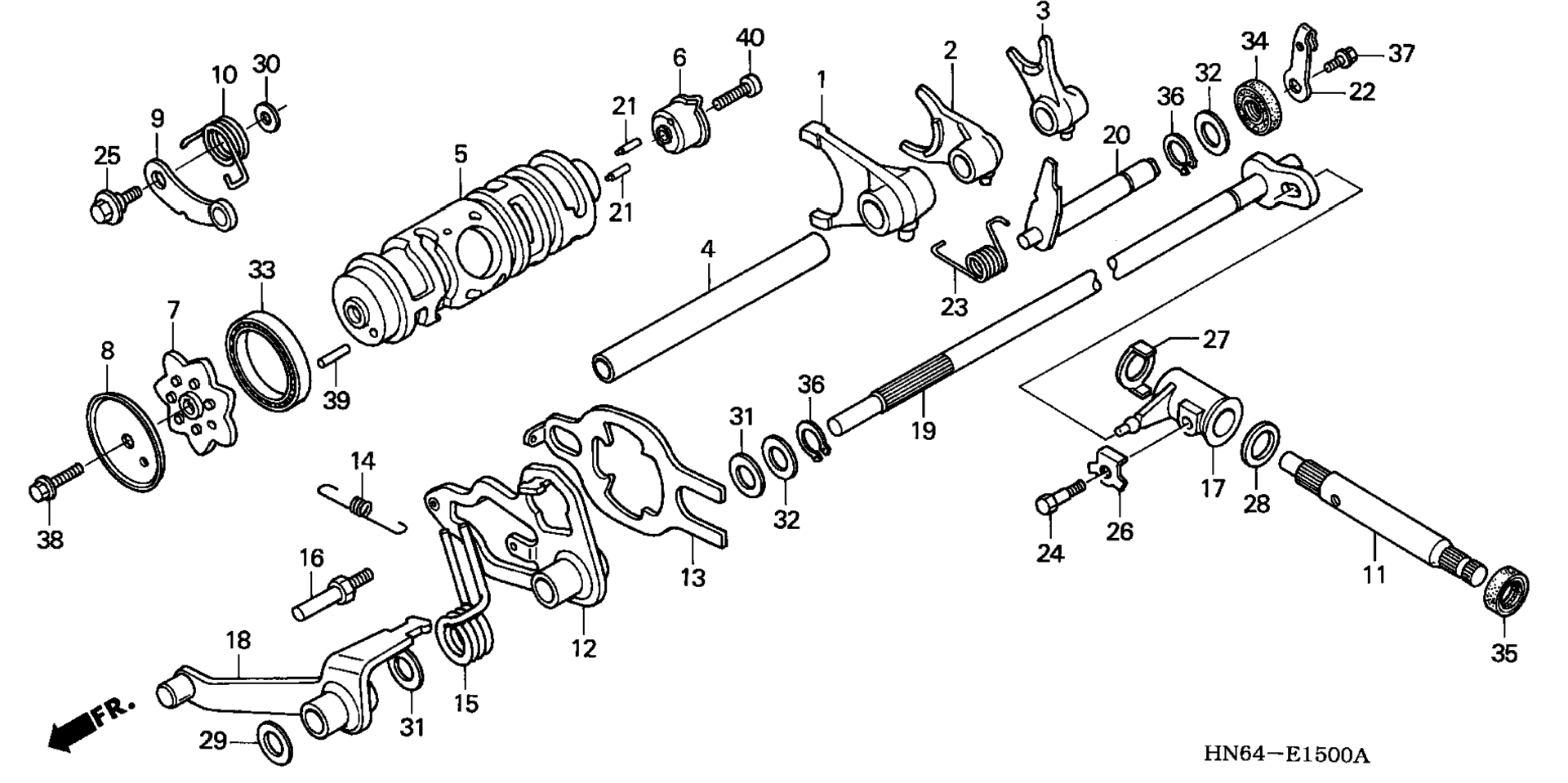 GEARSHIFT DRUM ('01 '02)
