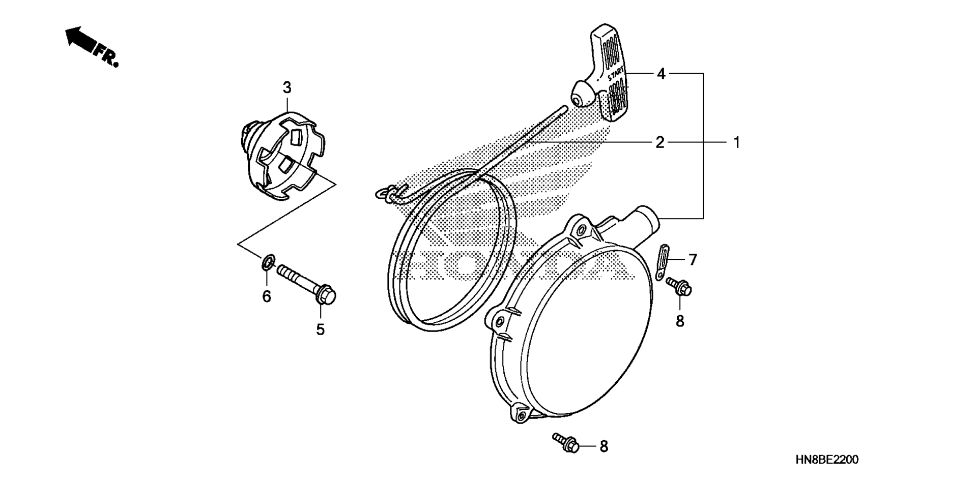 Ручной стартер STARTER