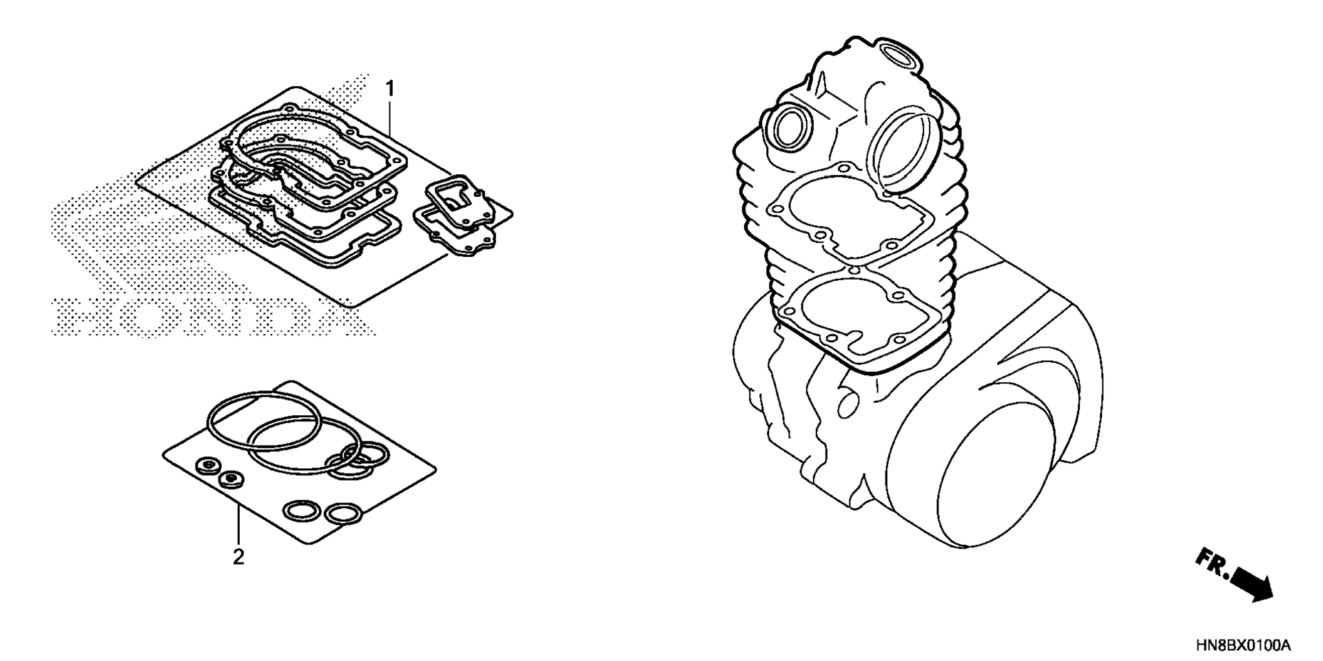 GASKET комплект A