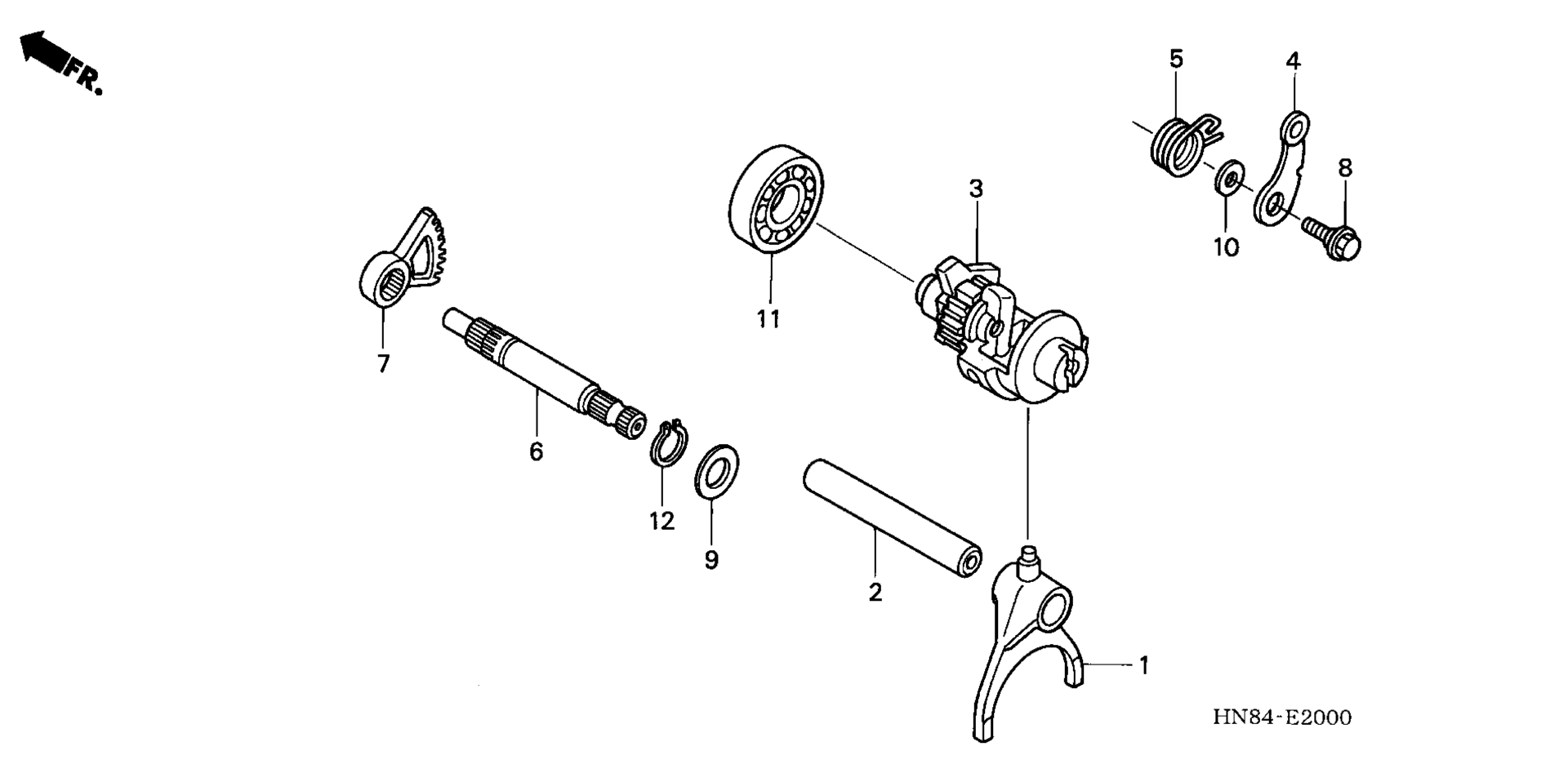 GEARSHIFT вилка