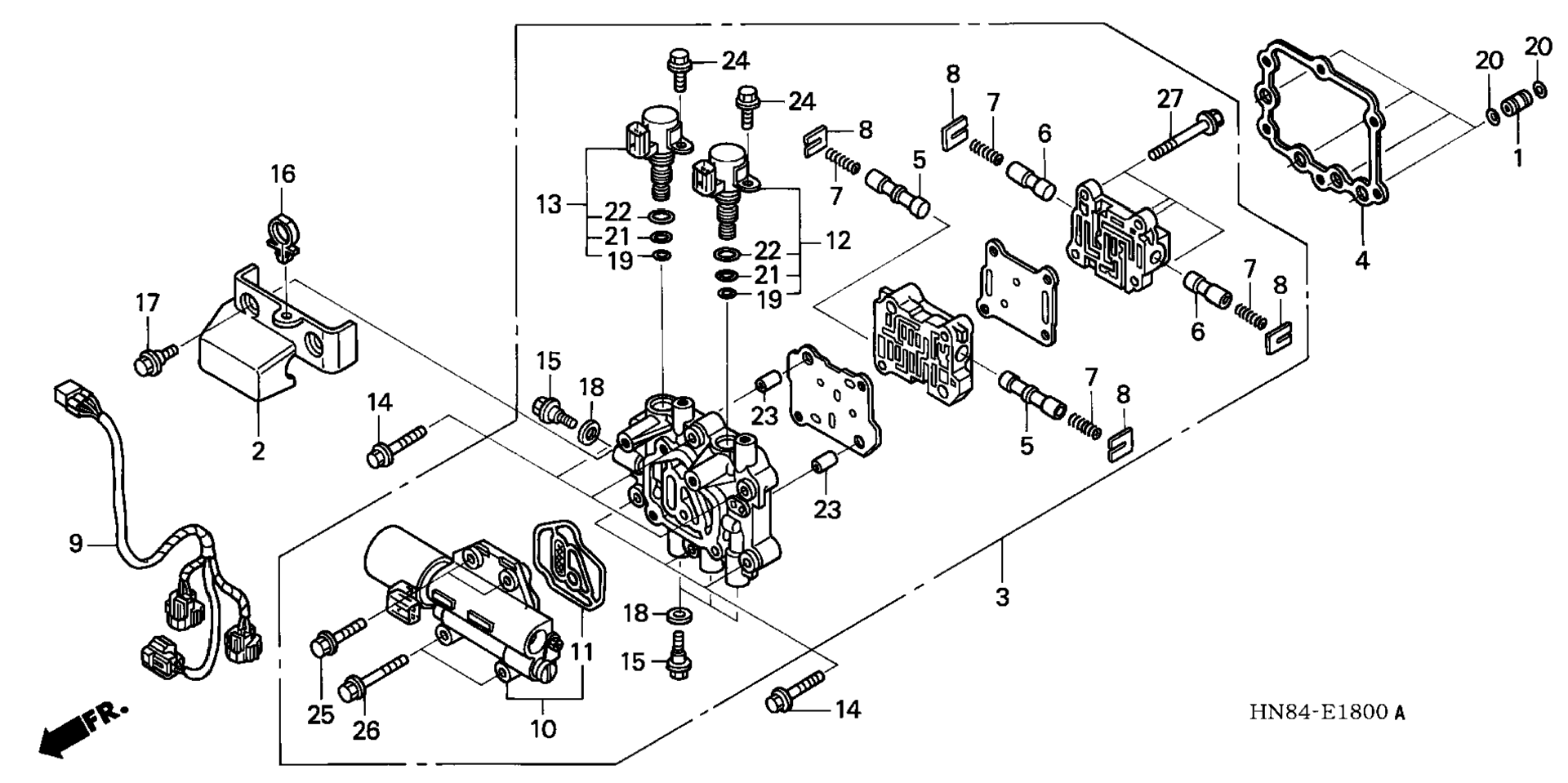 Основной VALVE BODY