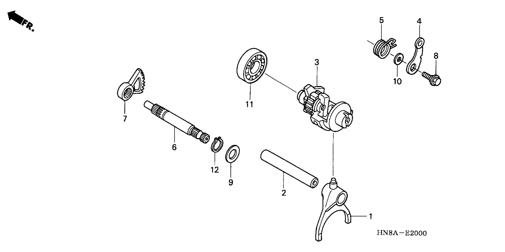 GEARSHIFT вилка