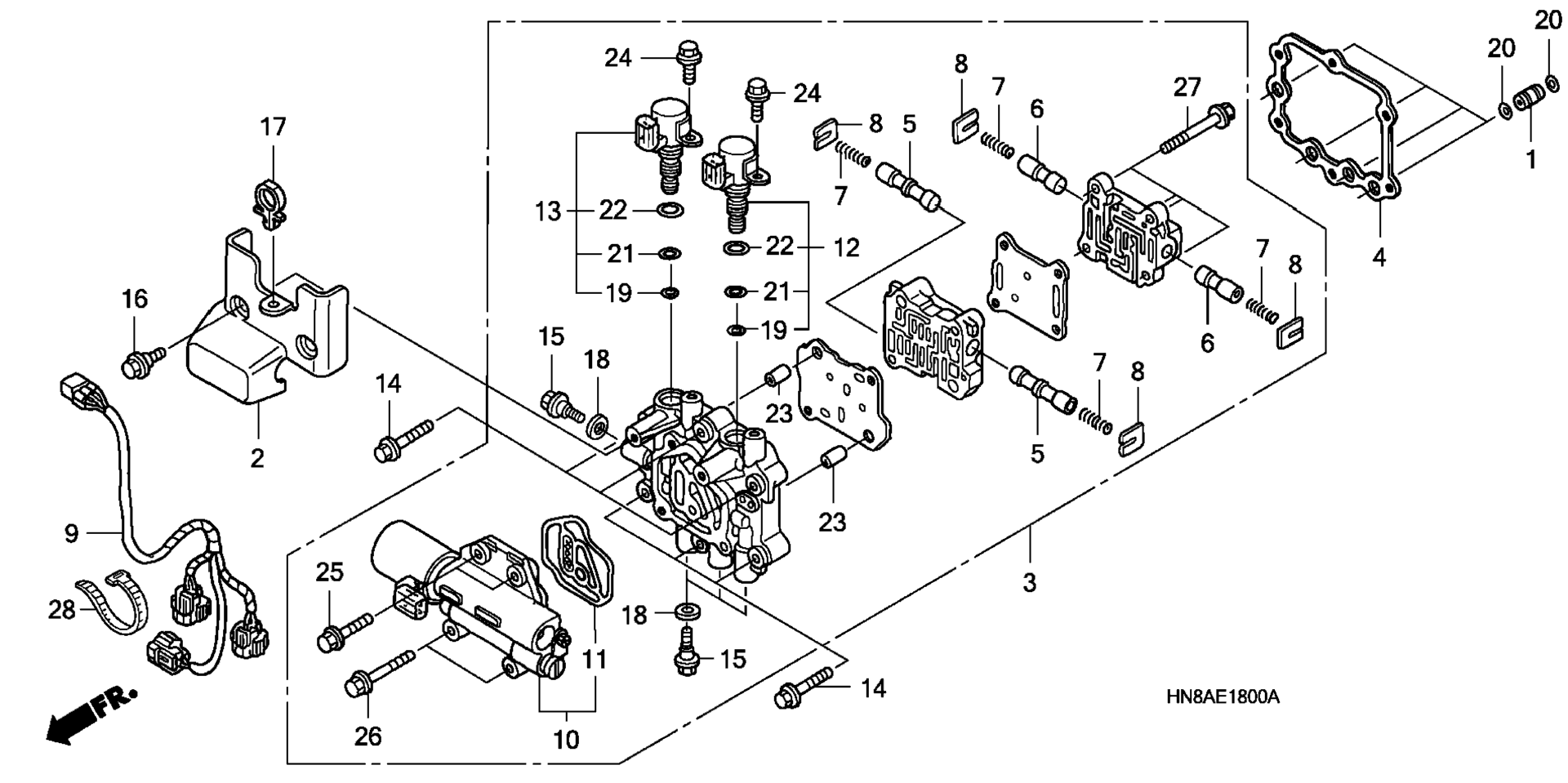 Основной VALVE BODY