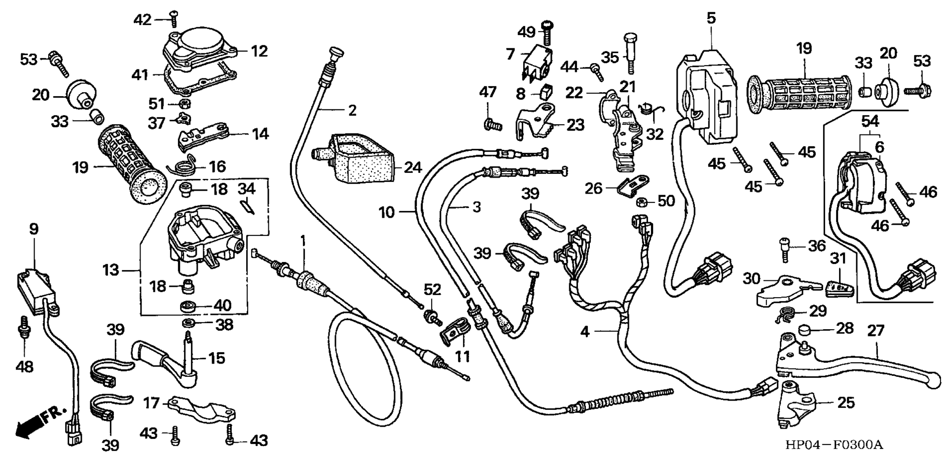 ручка LEVERS / SWITCHES / CABLES