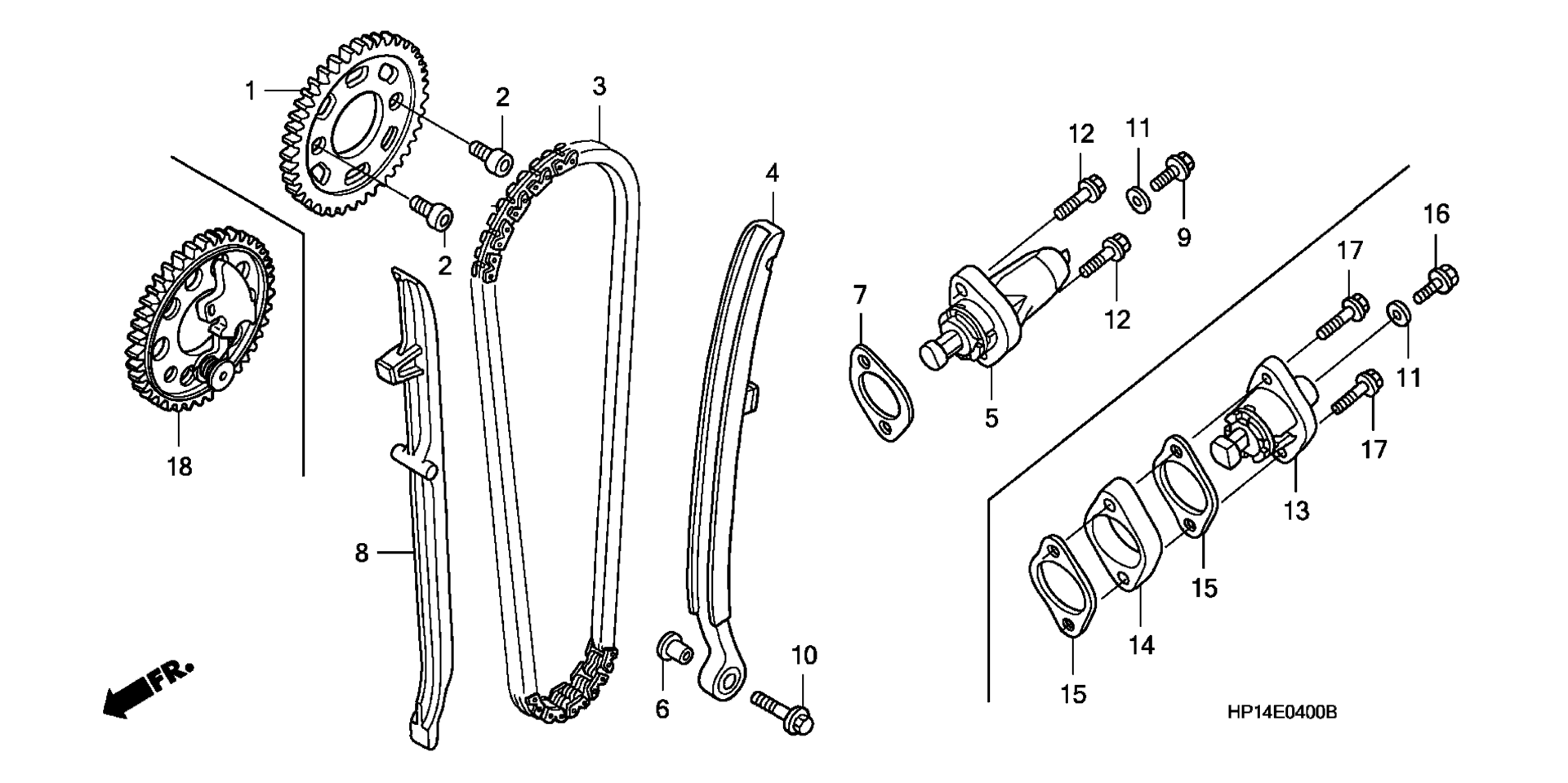кулачок цепь / TENSIONER