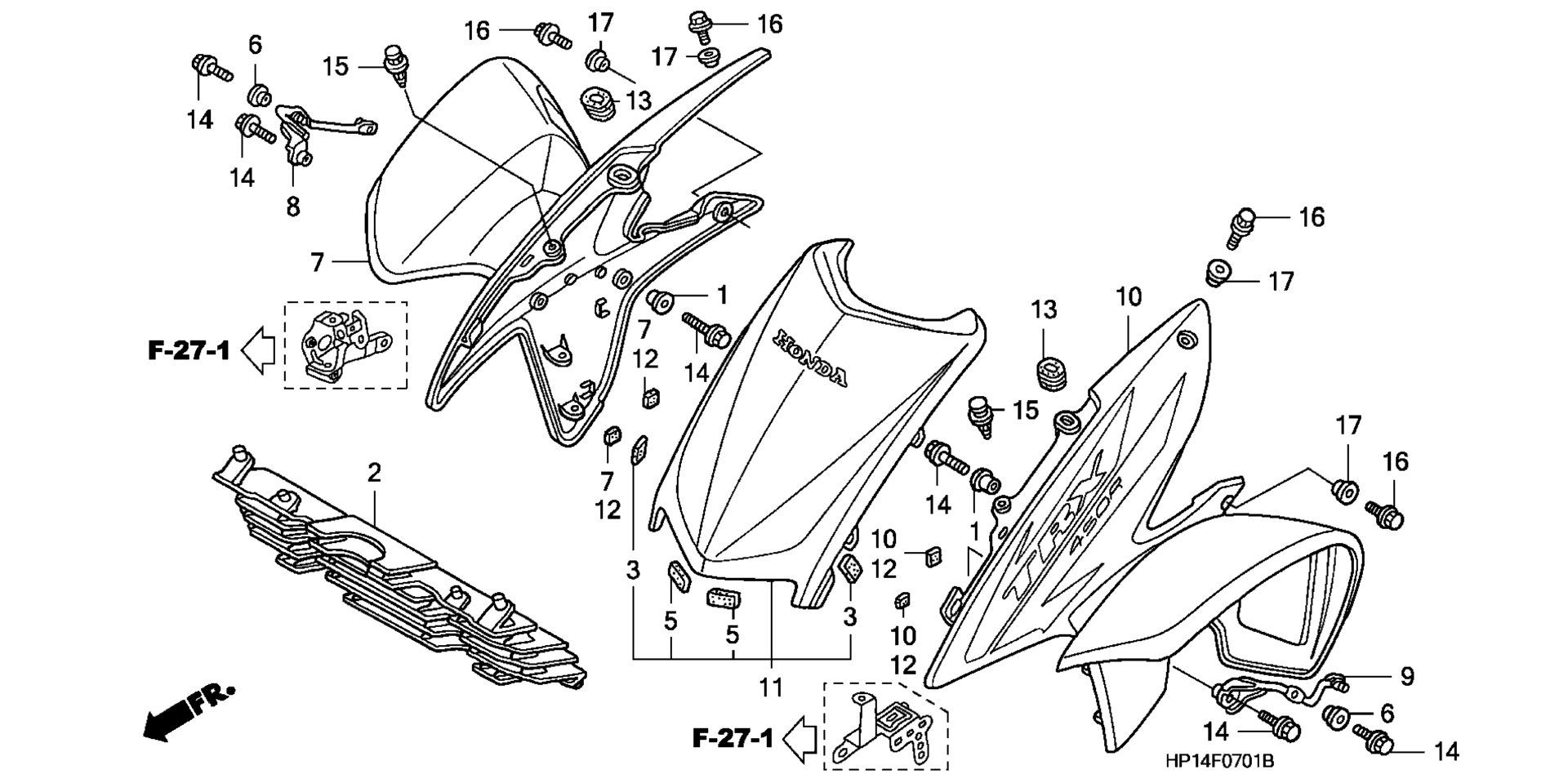 Переднее крыло ('06-)