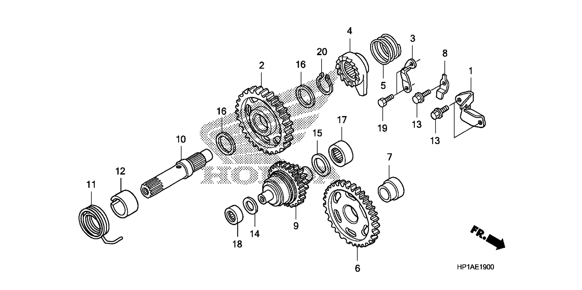 KICK стартер SPINDLE
