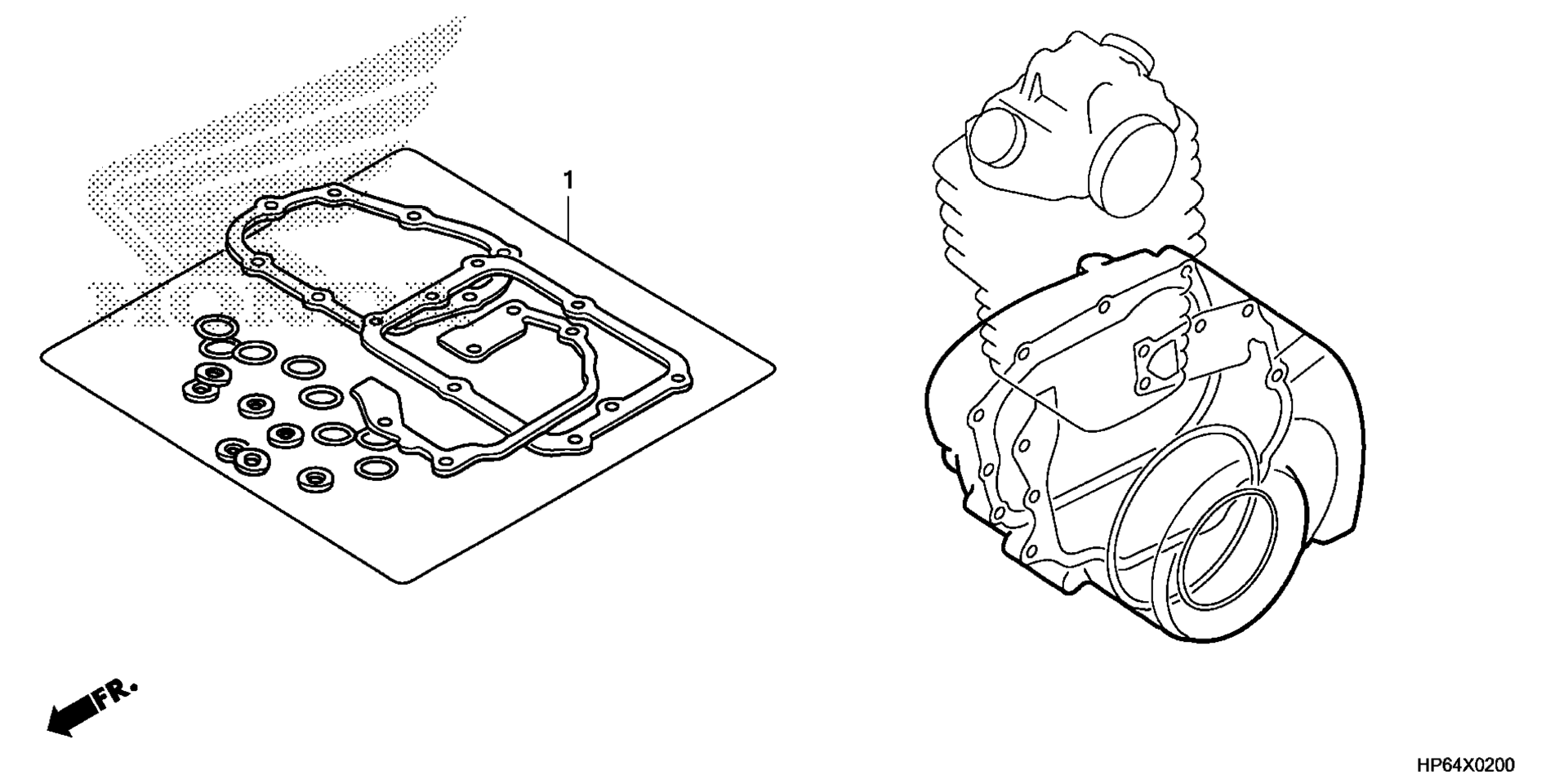 GASKET комплект B