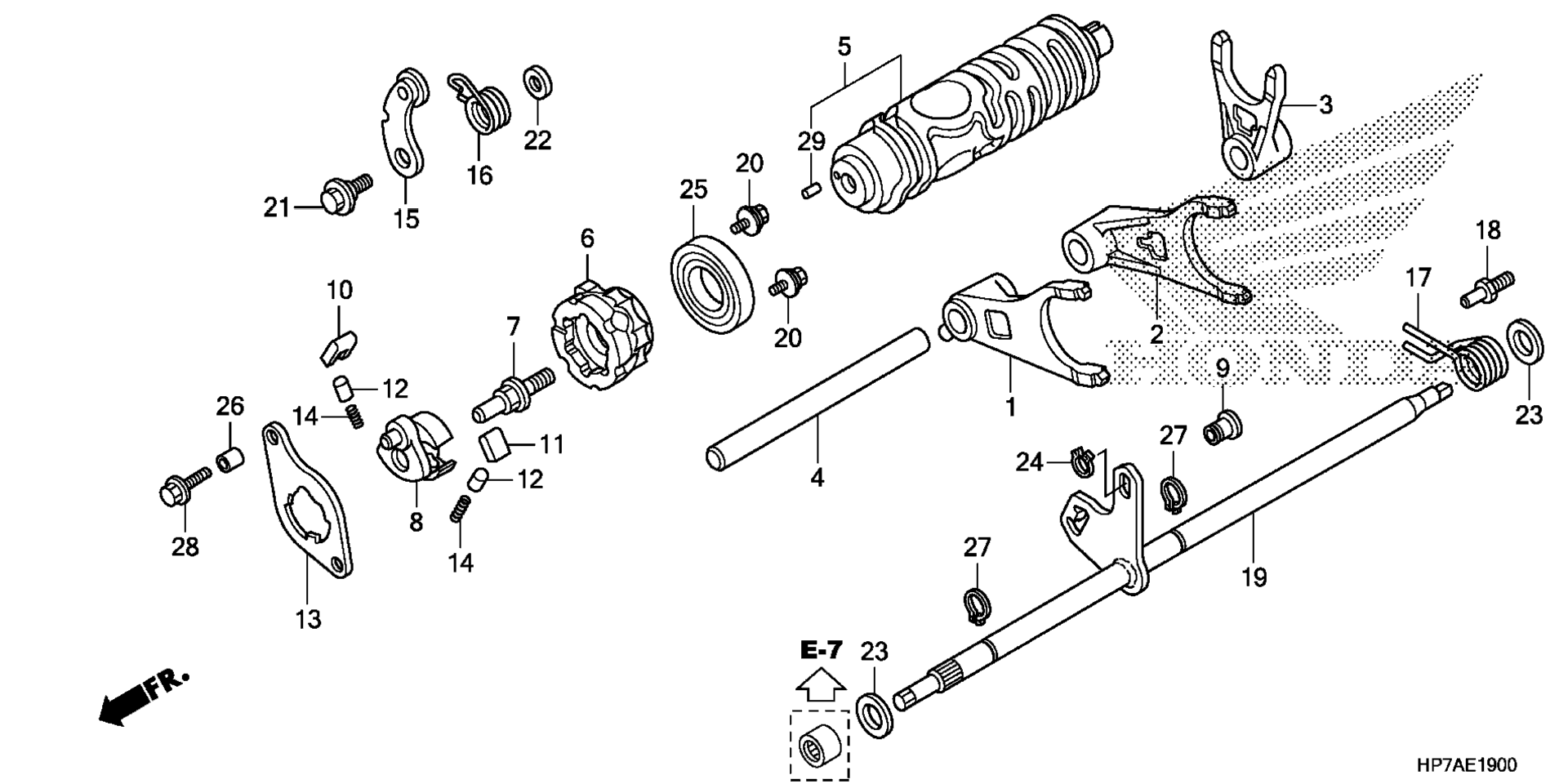 GEARSHIFT вилка