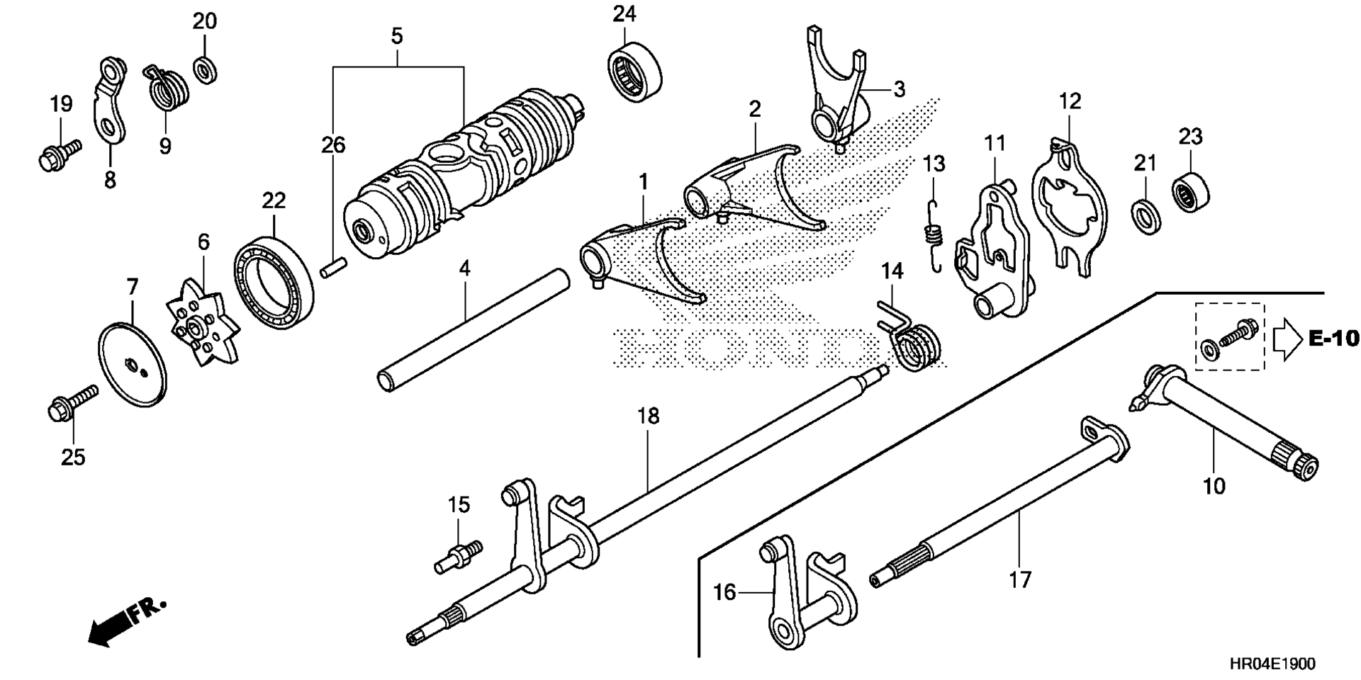 Передача SHIFT FORK