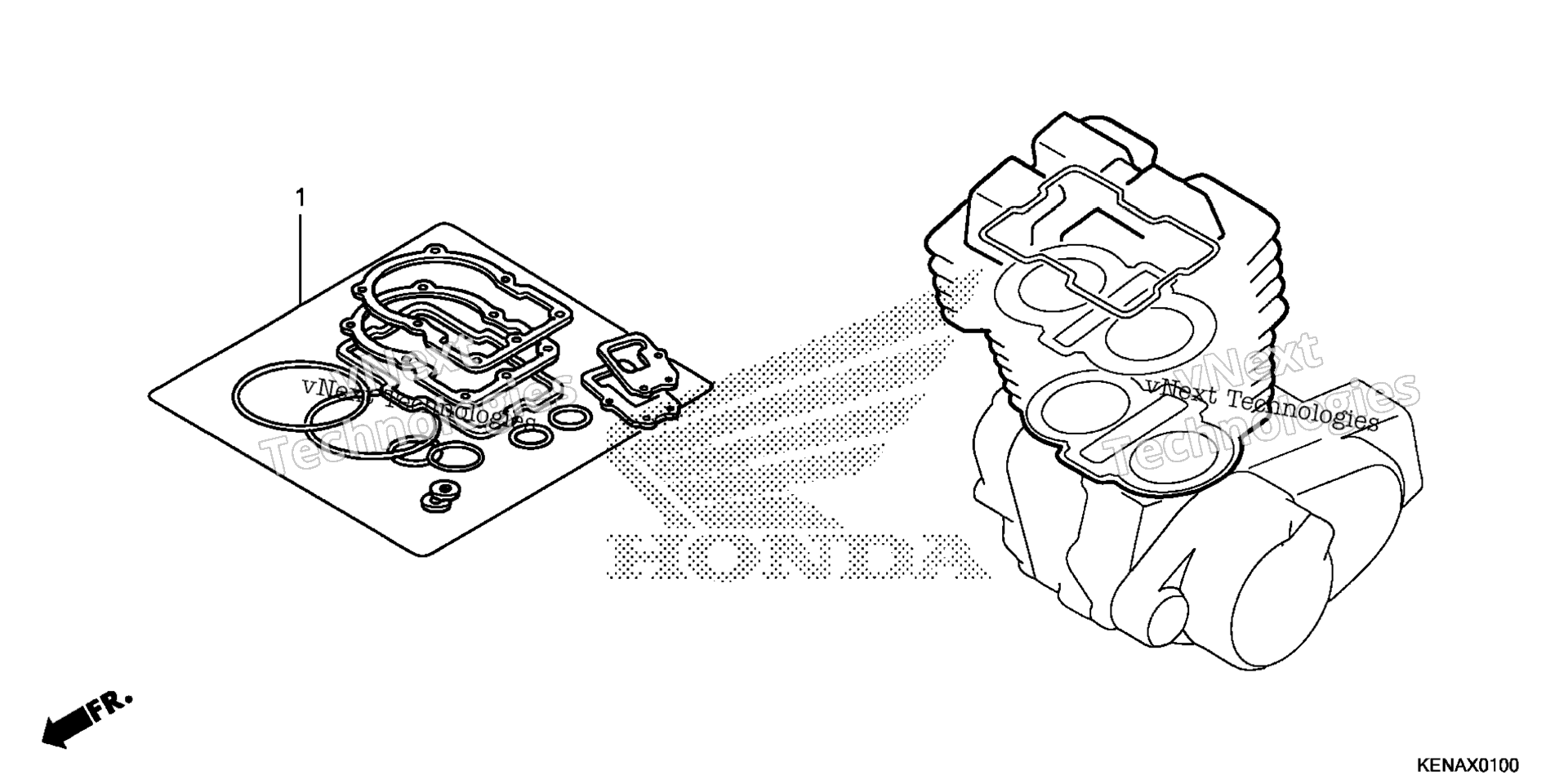 GASKET комплект A