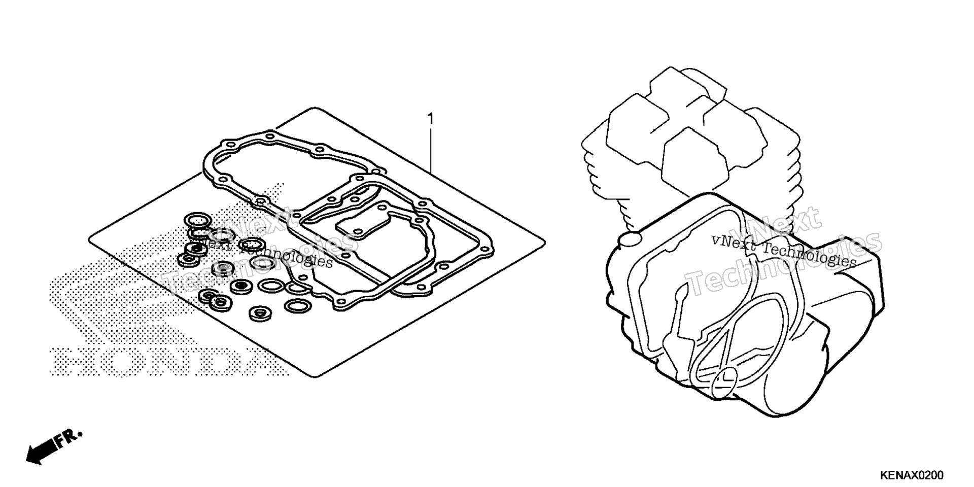 GASKET комплект B