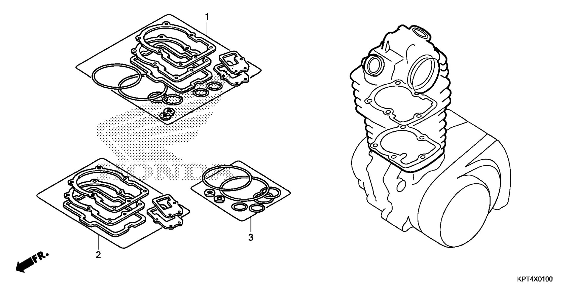GASKET комплект A