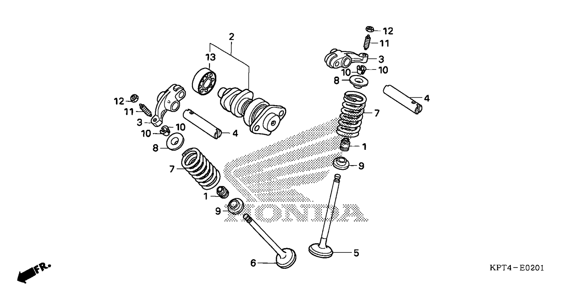 CAMSHAFT / клапан (2)