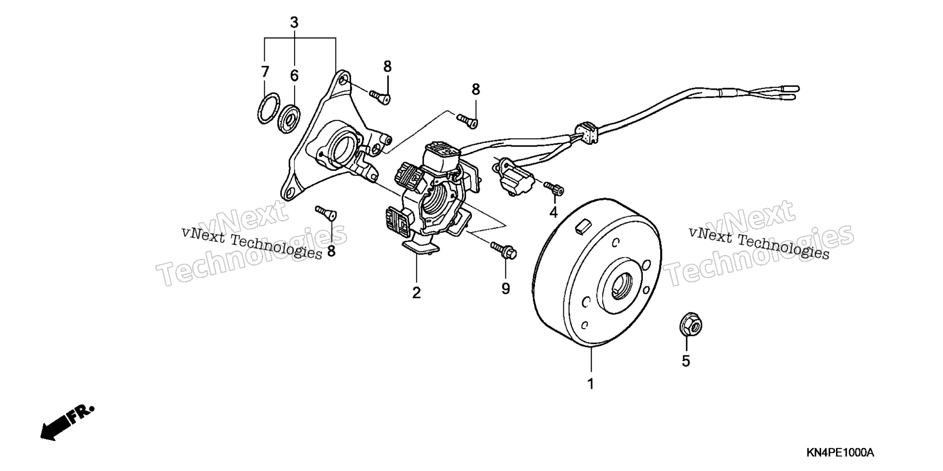 Генератор (CRF100F)