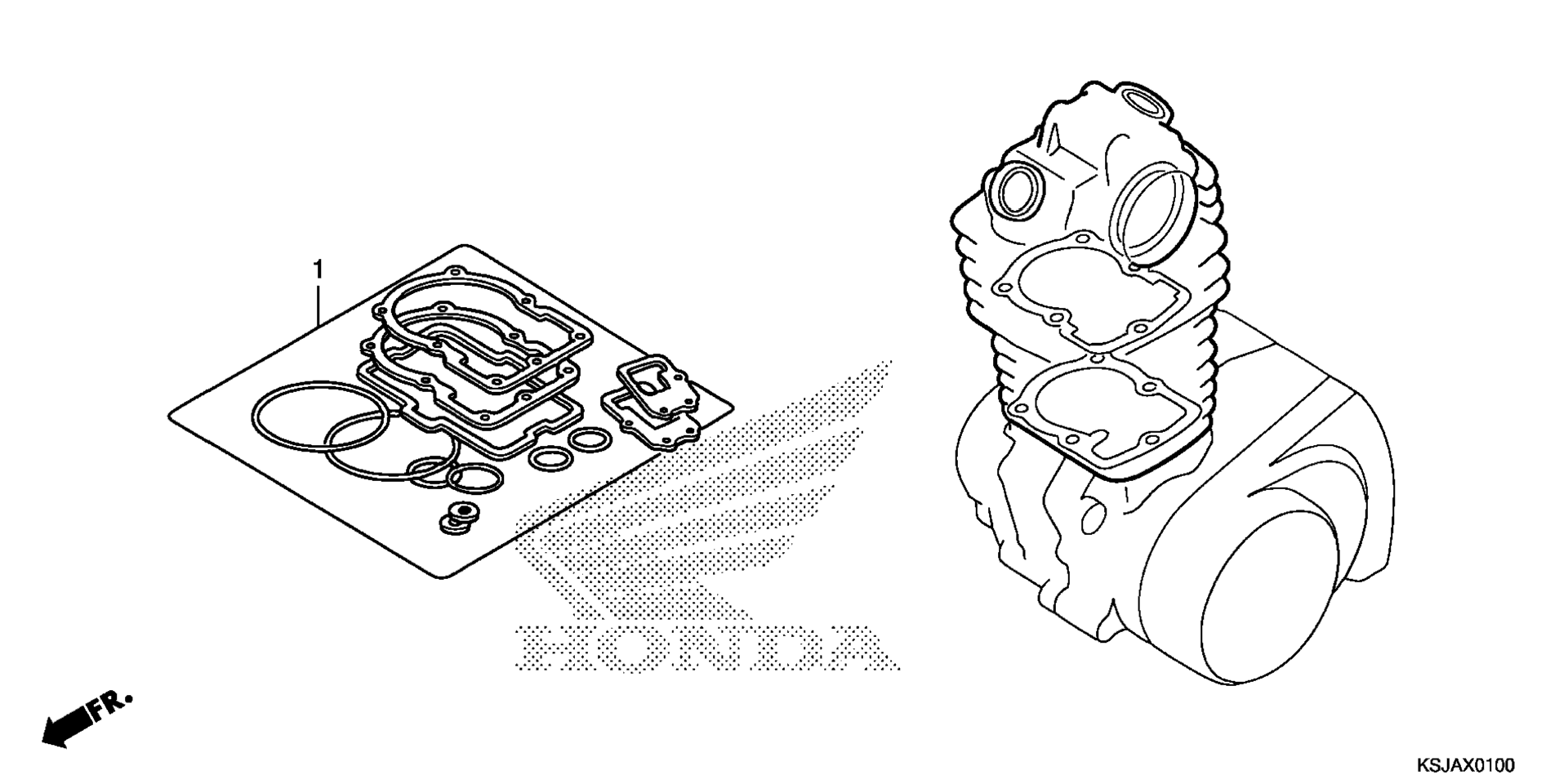 GASKET комплект A