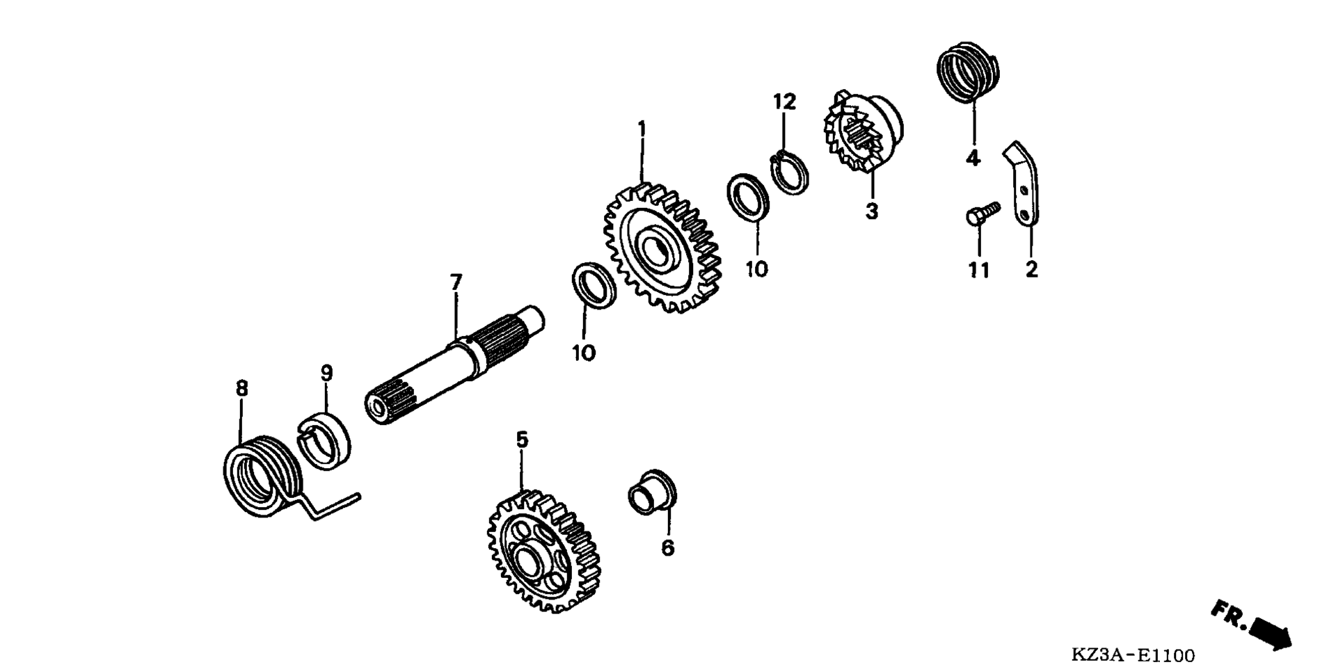 KICK стартер SPINDLE