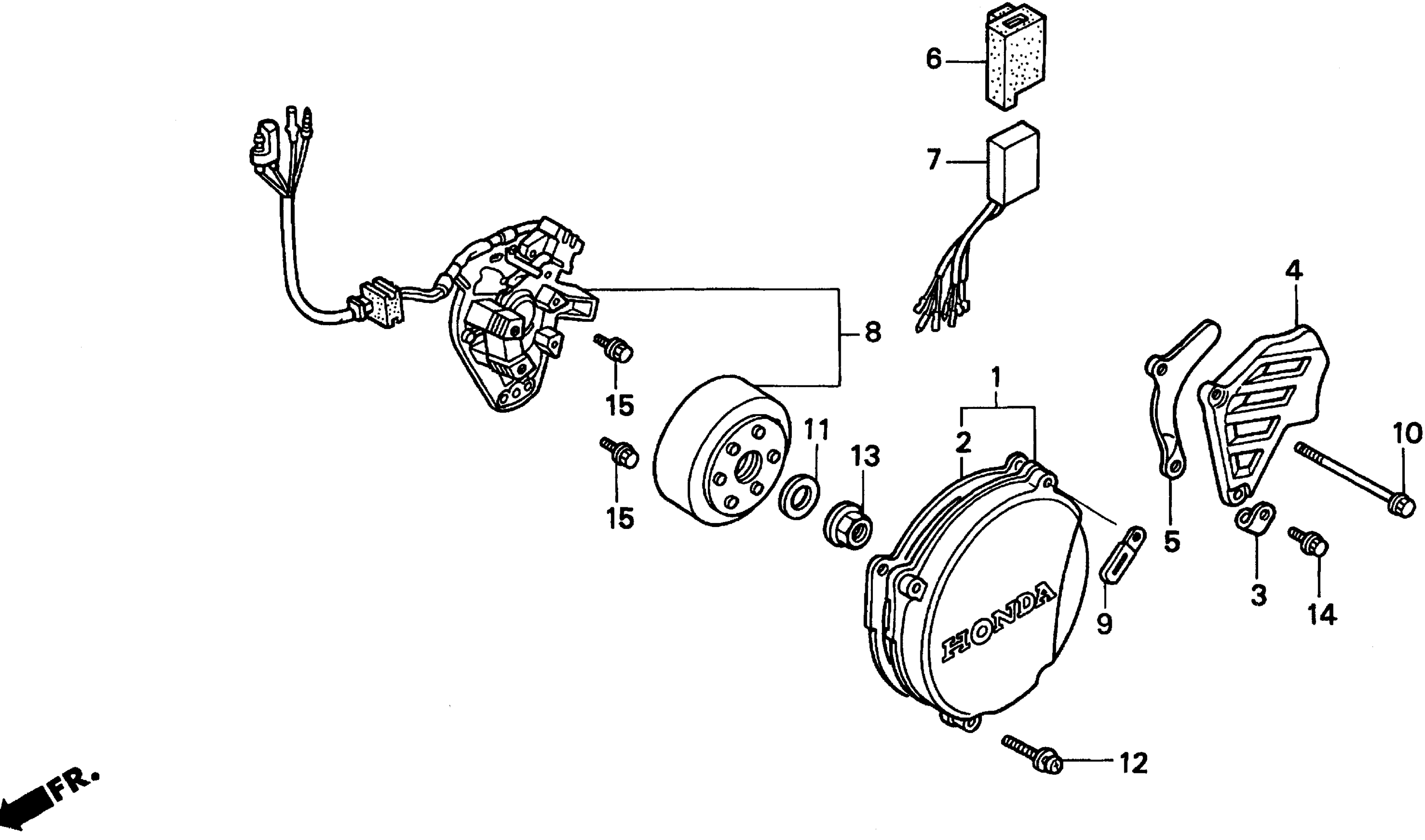 Left Crankcase крышка