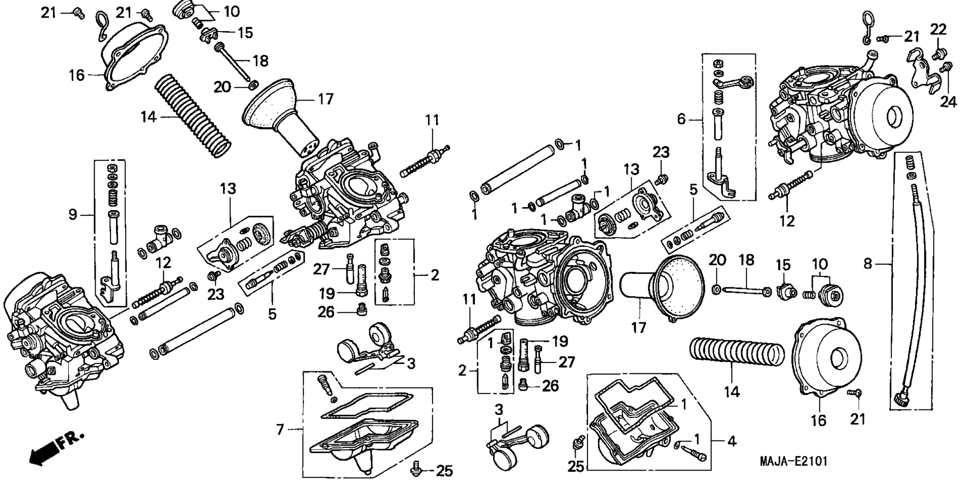 Карбюратор / COMPONENT PARTS