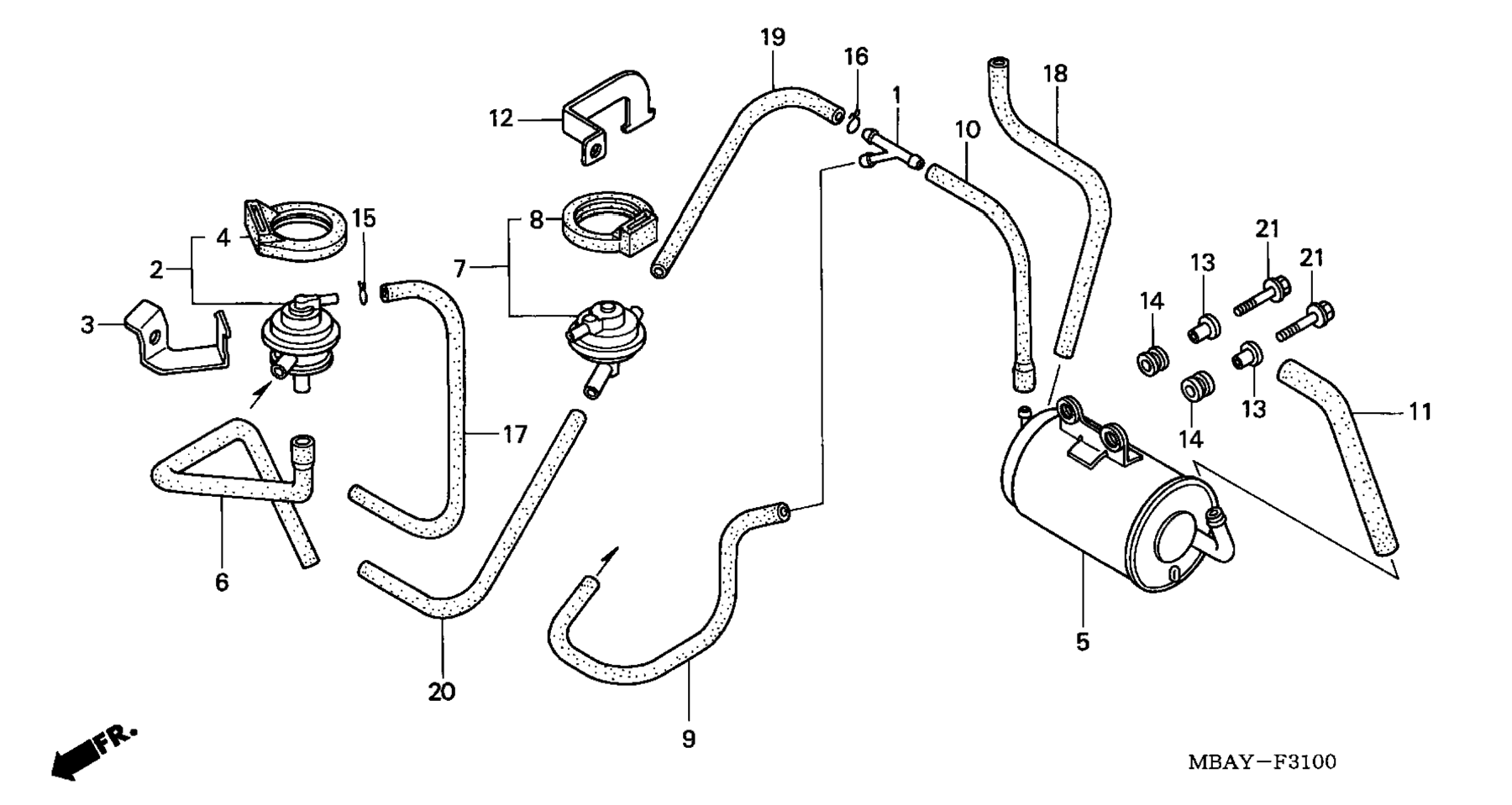 EVAP адсорбер