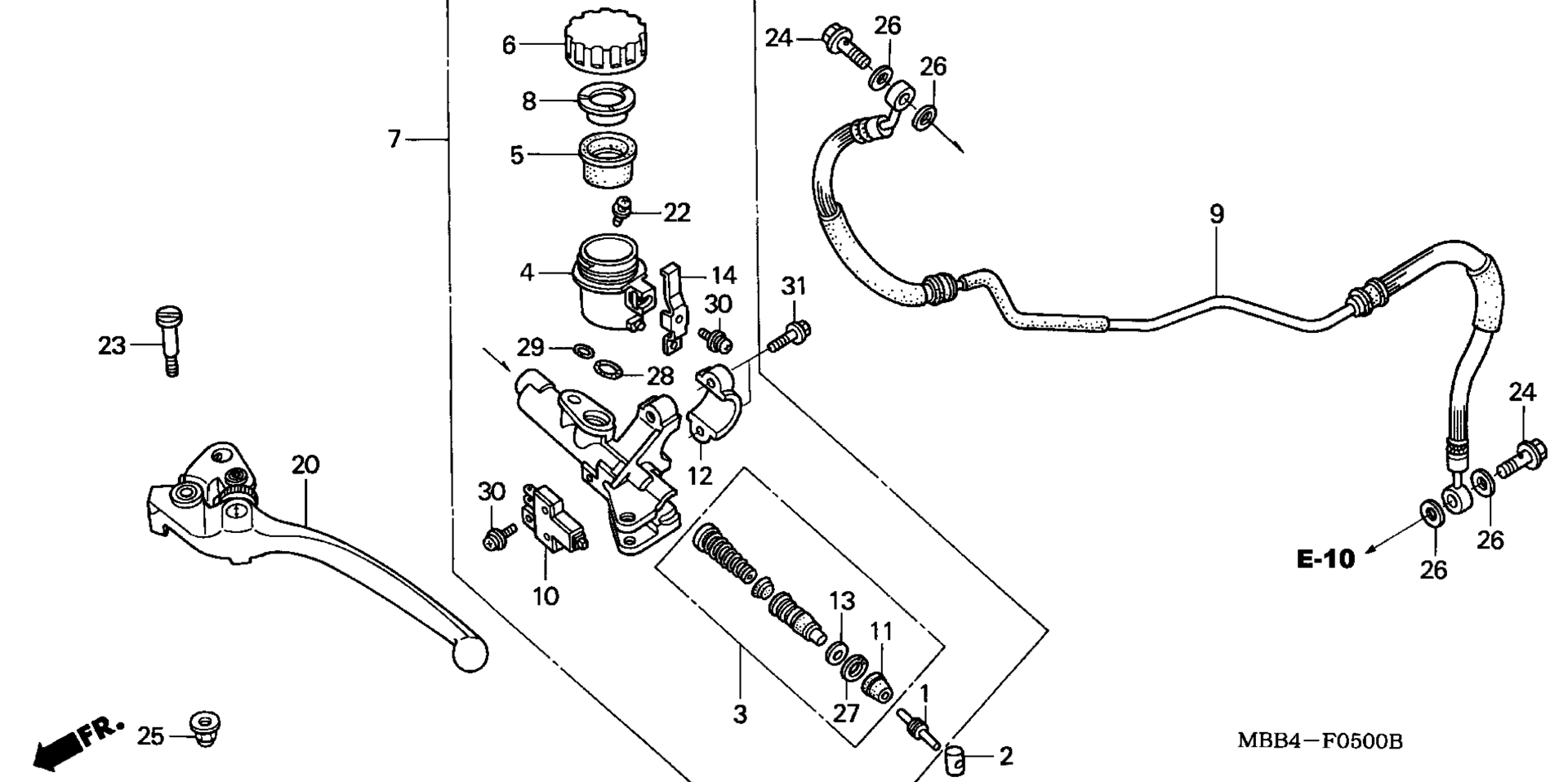 Сцепление MASTER CYLINDER