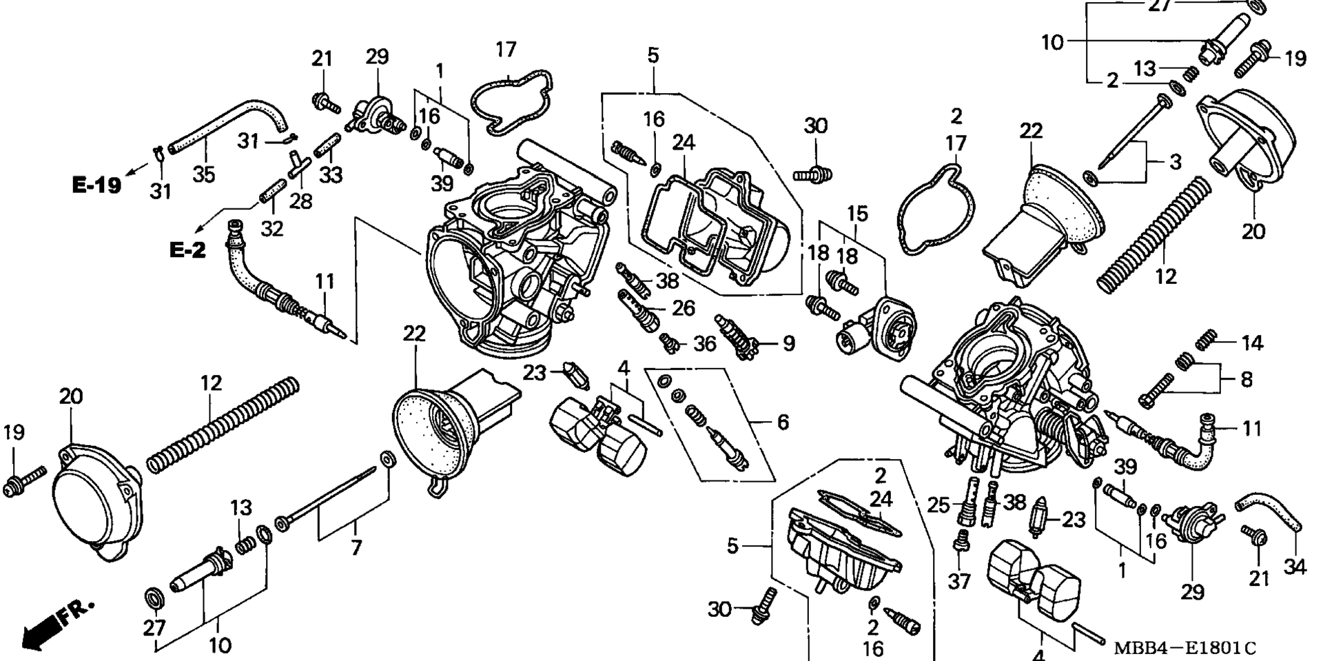 Карбюратор (COMPONENT PARTS)