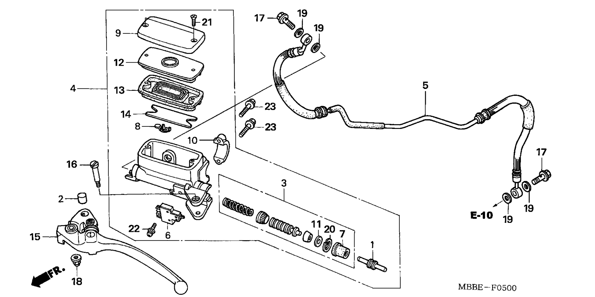 Сцепление MASTER CYLINDER