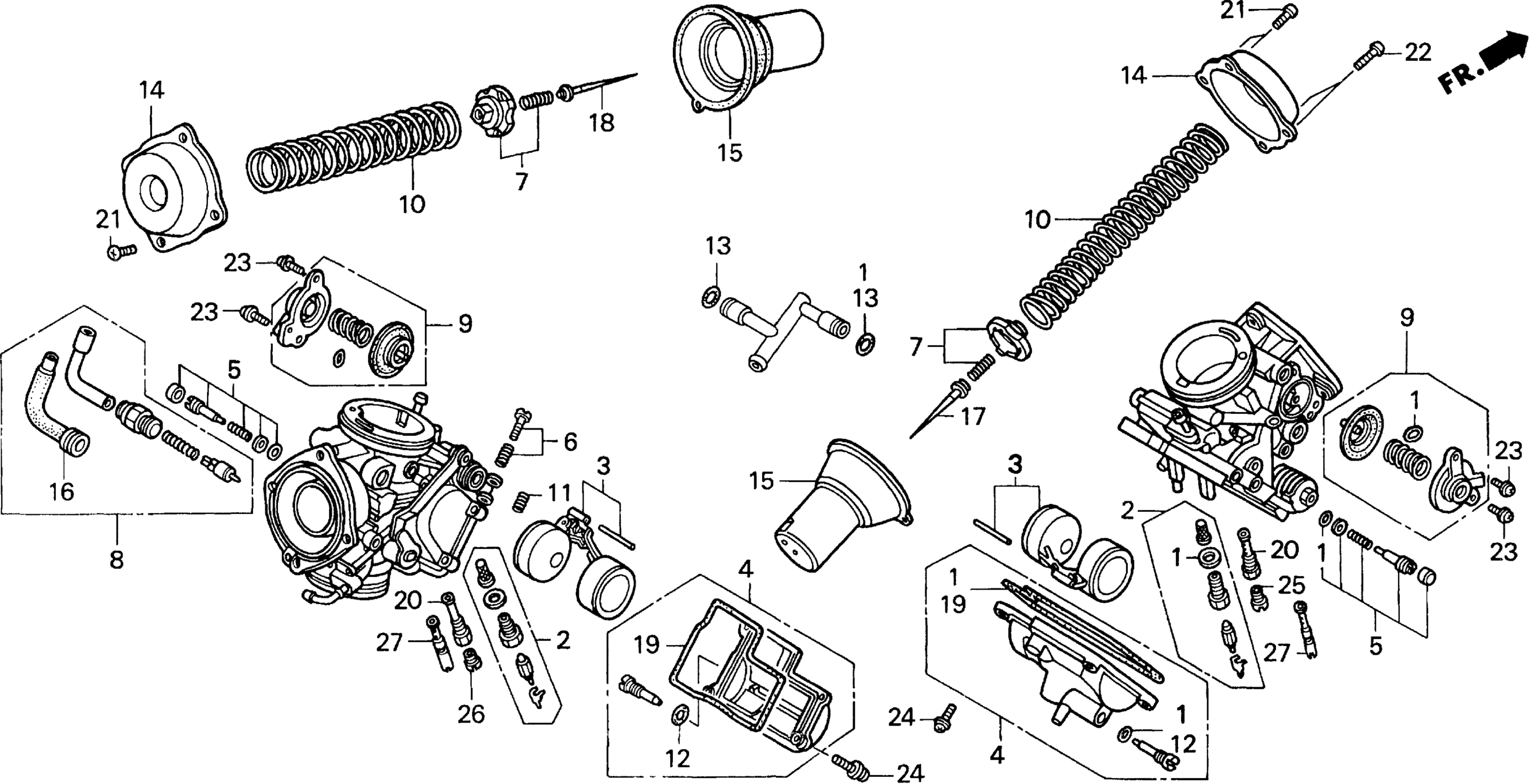 Карбюратор COMPONENTS
