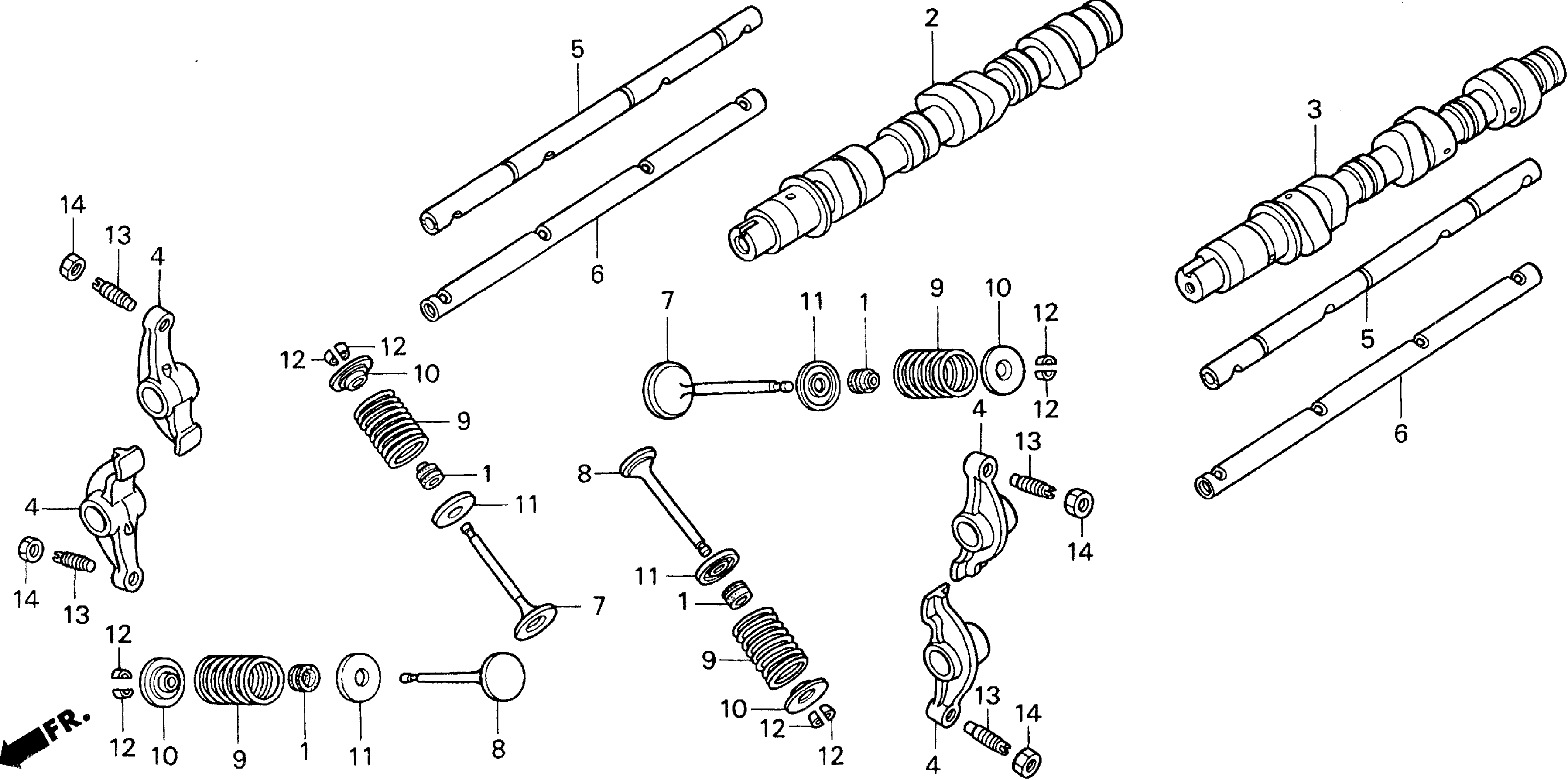 CAMSHAFT / клапан