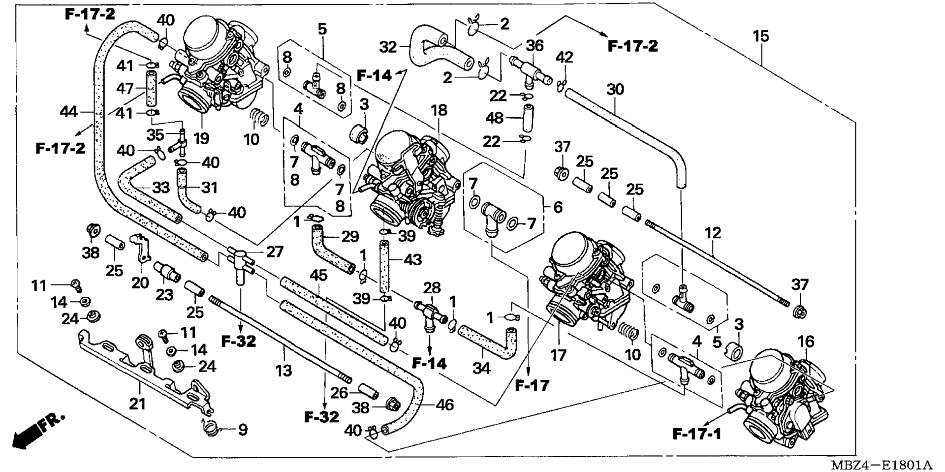 Карбюратор (COMPONENT PARTS)