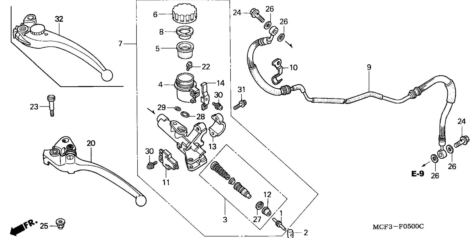 Сцепление MASTER CYLINDER
