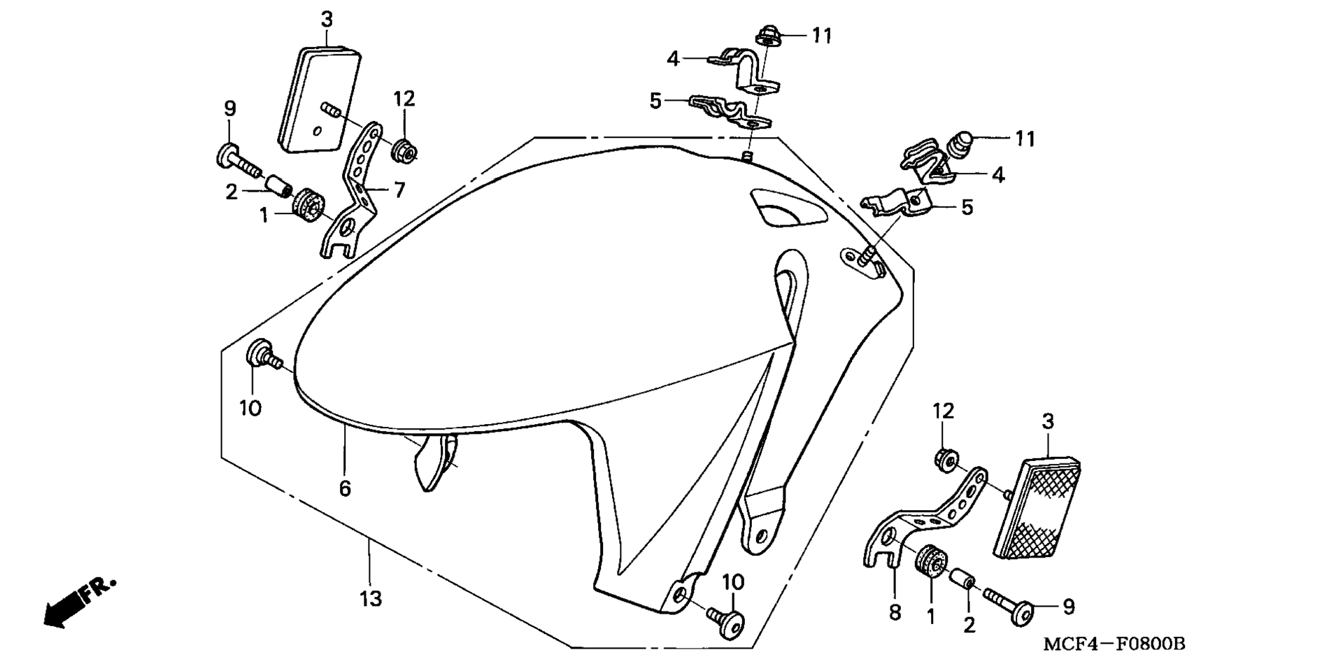 Переднее крыло