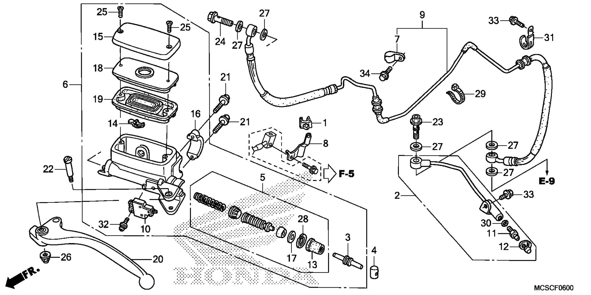 Сцепление MASTER CYLINDER